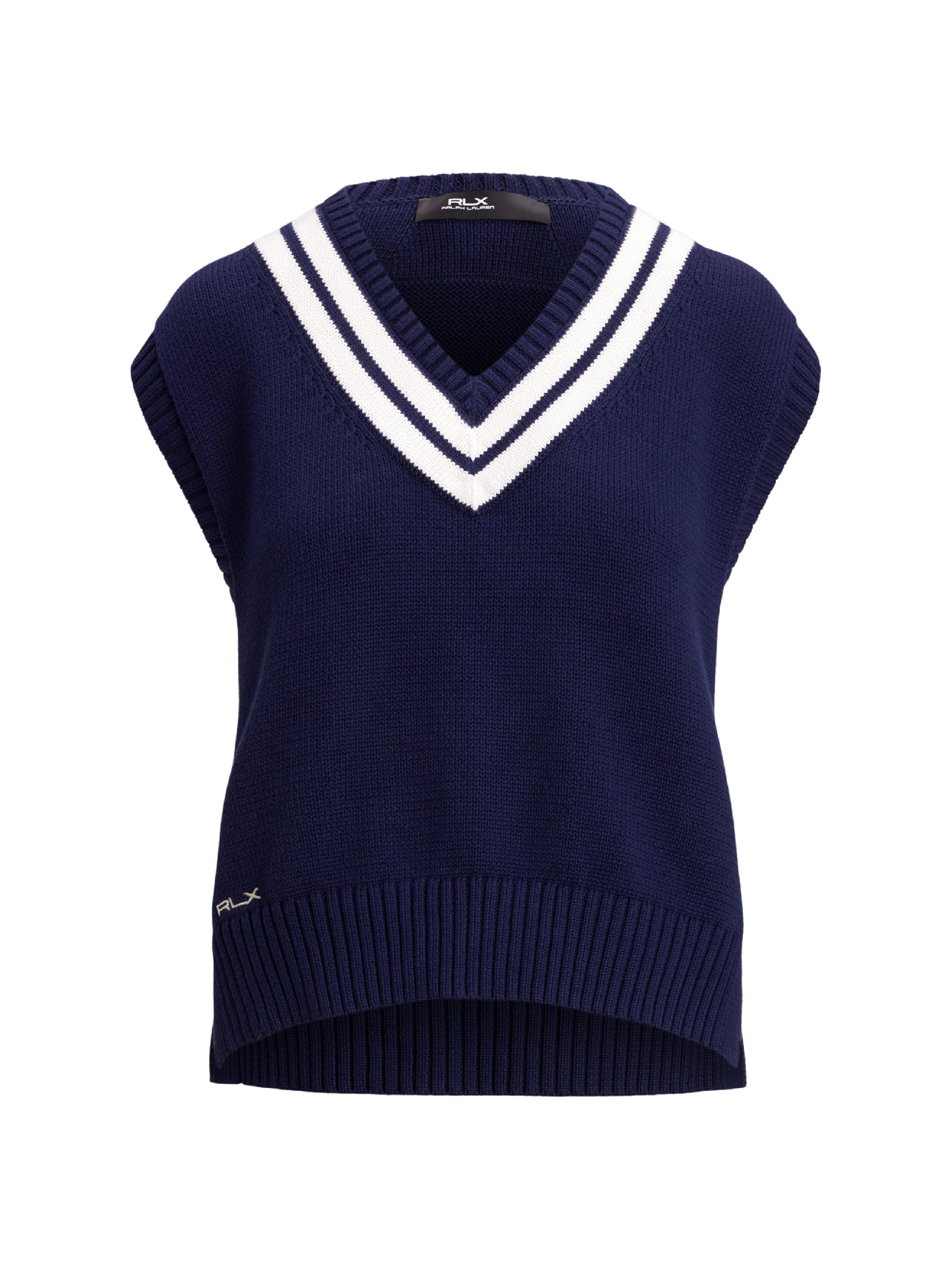 RLX Ralph Lauren Cotton-Blend Cricket Sweater Vest | Saks Fifth Avenue