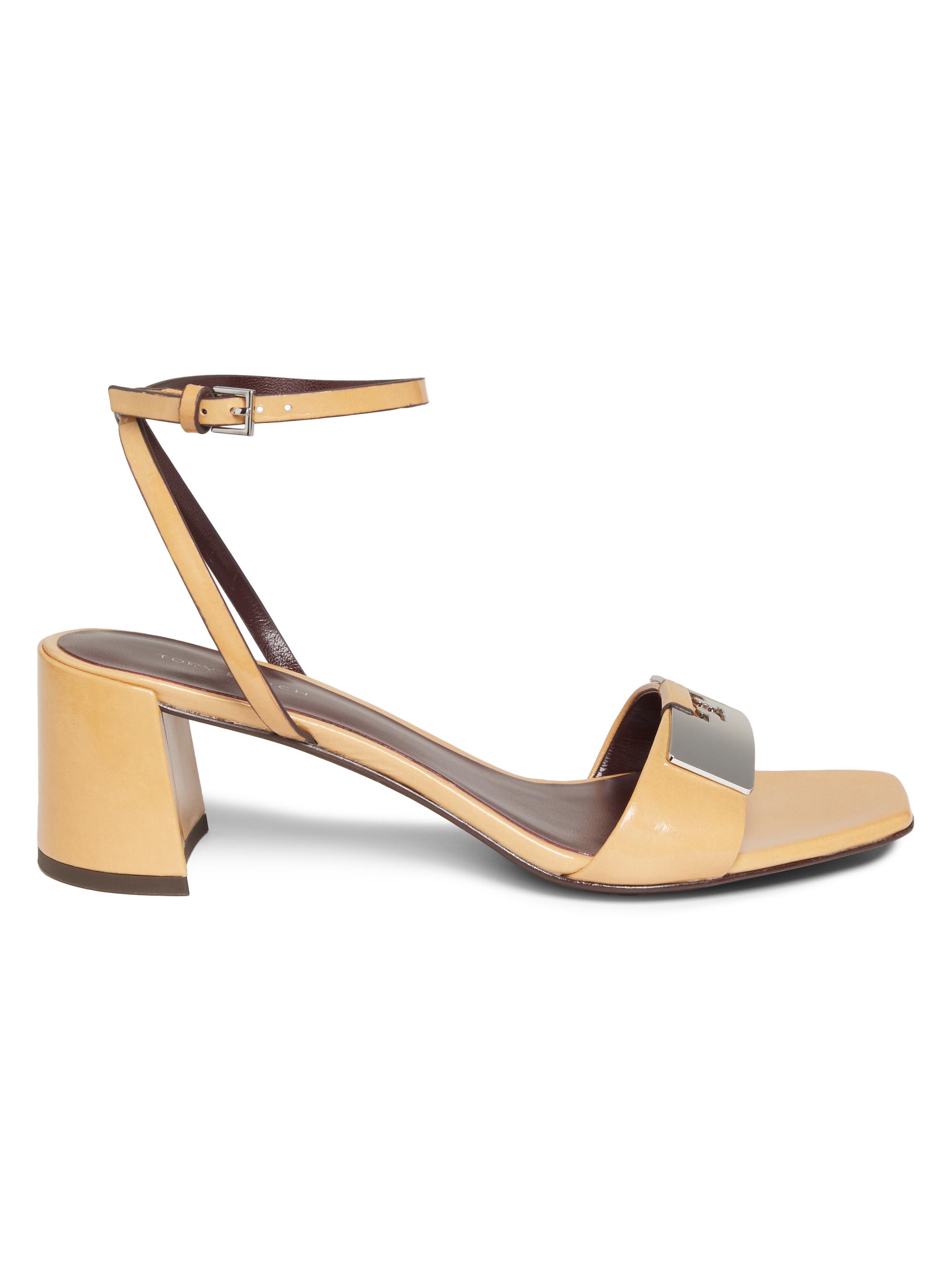 ちか　38 Tory Burch Gigi 55MM Logo-Detailed Leather Sandals | Saks Fifth Avenue