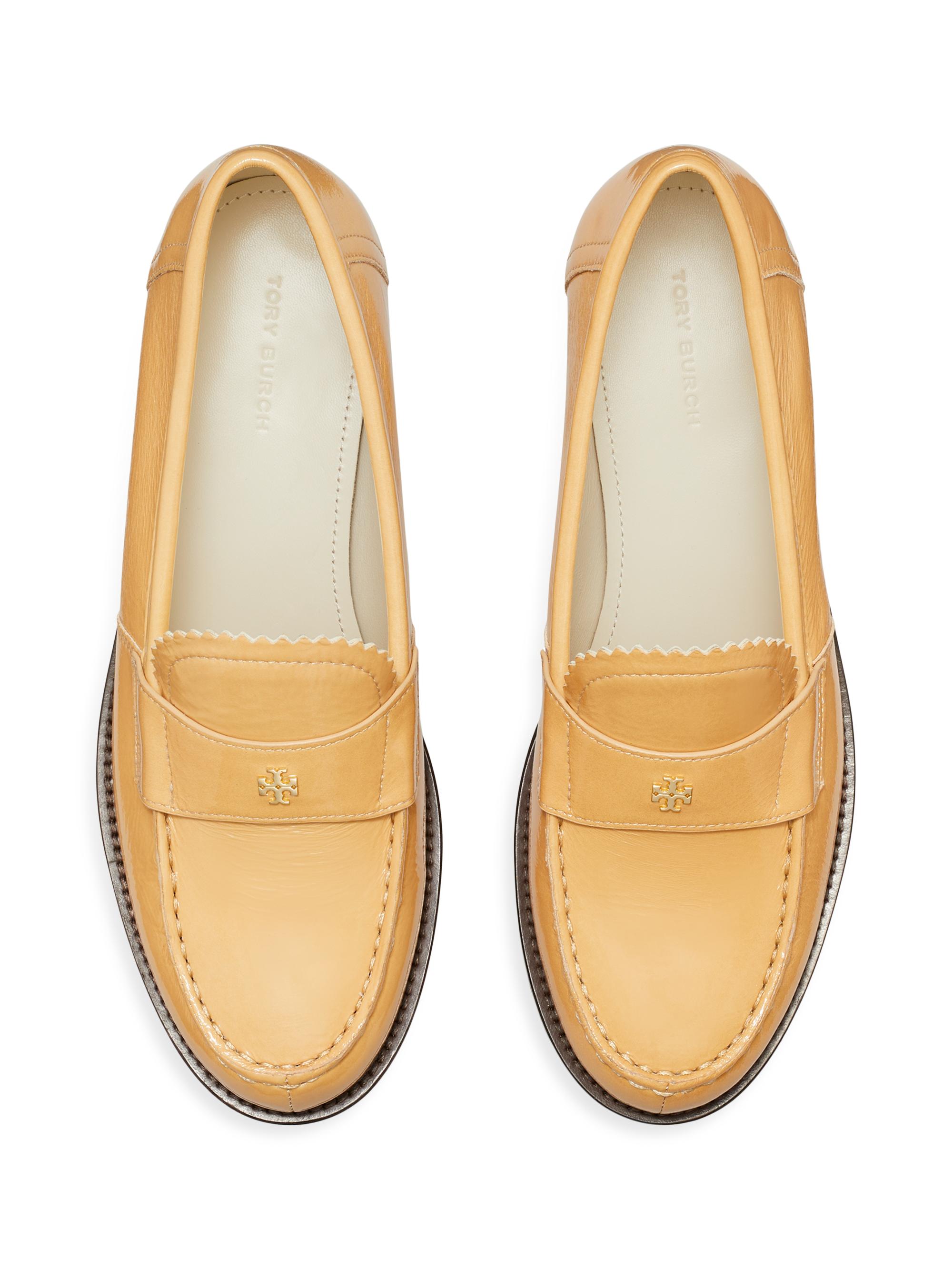 Tory Burch Women\'s Classic Loafer Meatllic Leather Size 11 Spark Gold Classic Loafer: Women main image 3