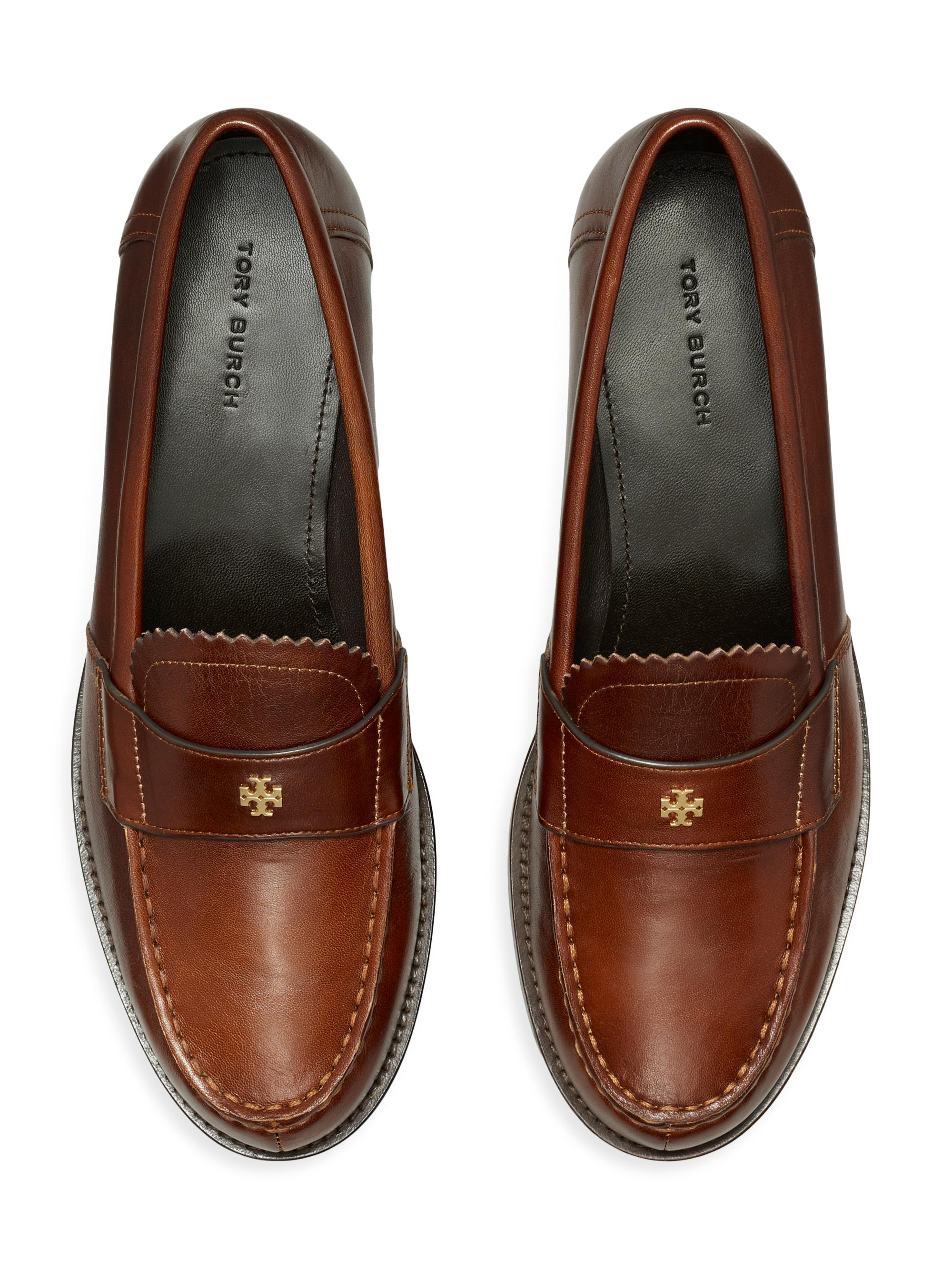 Tory Burch Classic Leather Loafers | Saks Fifth Avenue