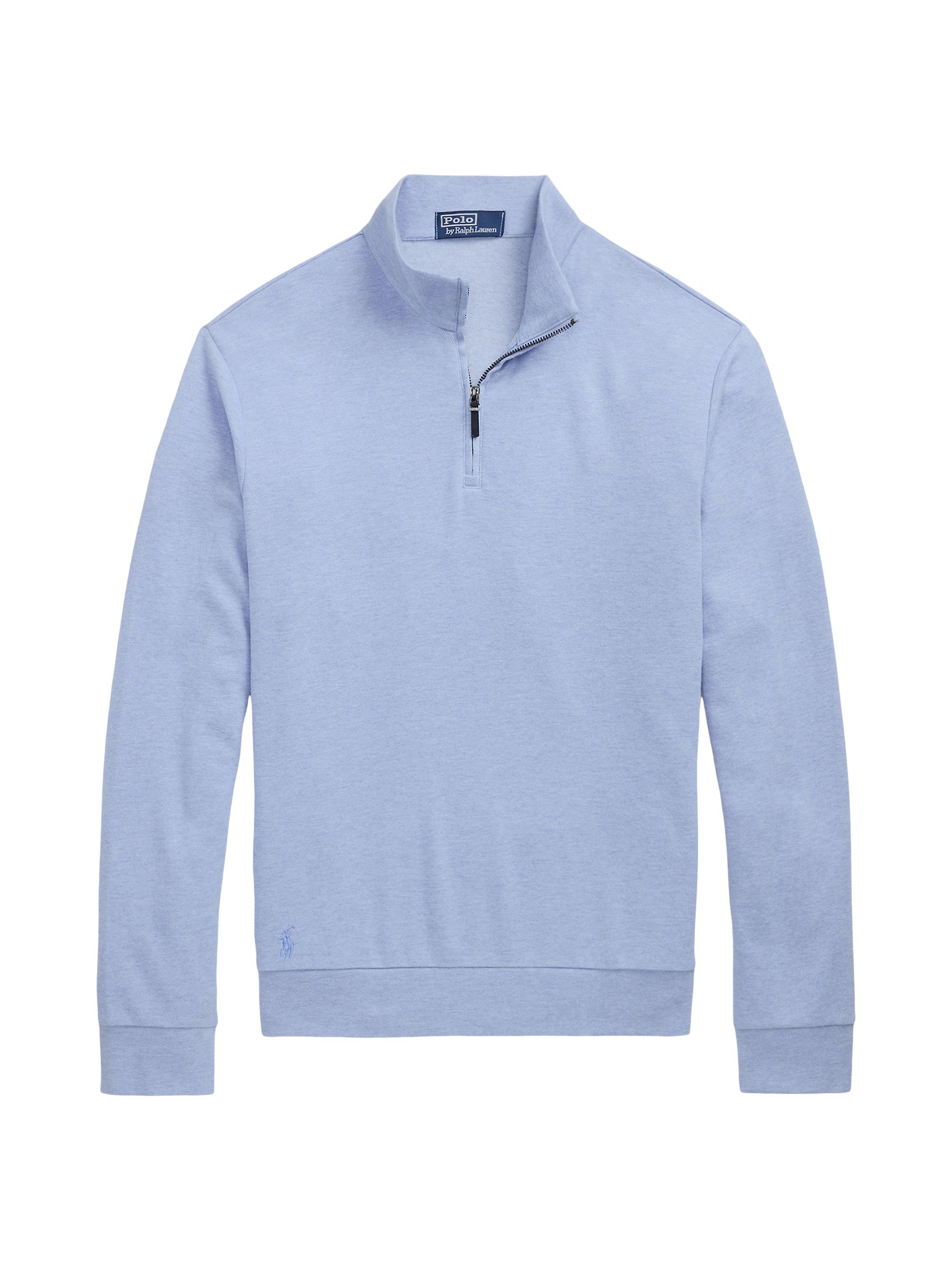 Polo Ralph Lauren Cable-Knit Cotton Polo-Collar Sweater | Saks