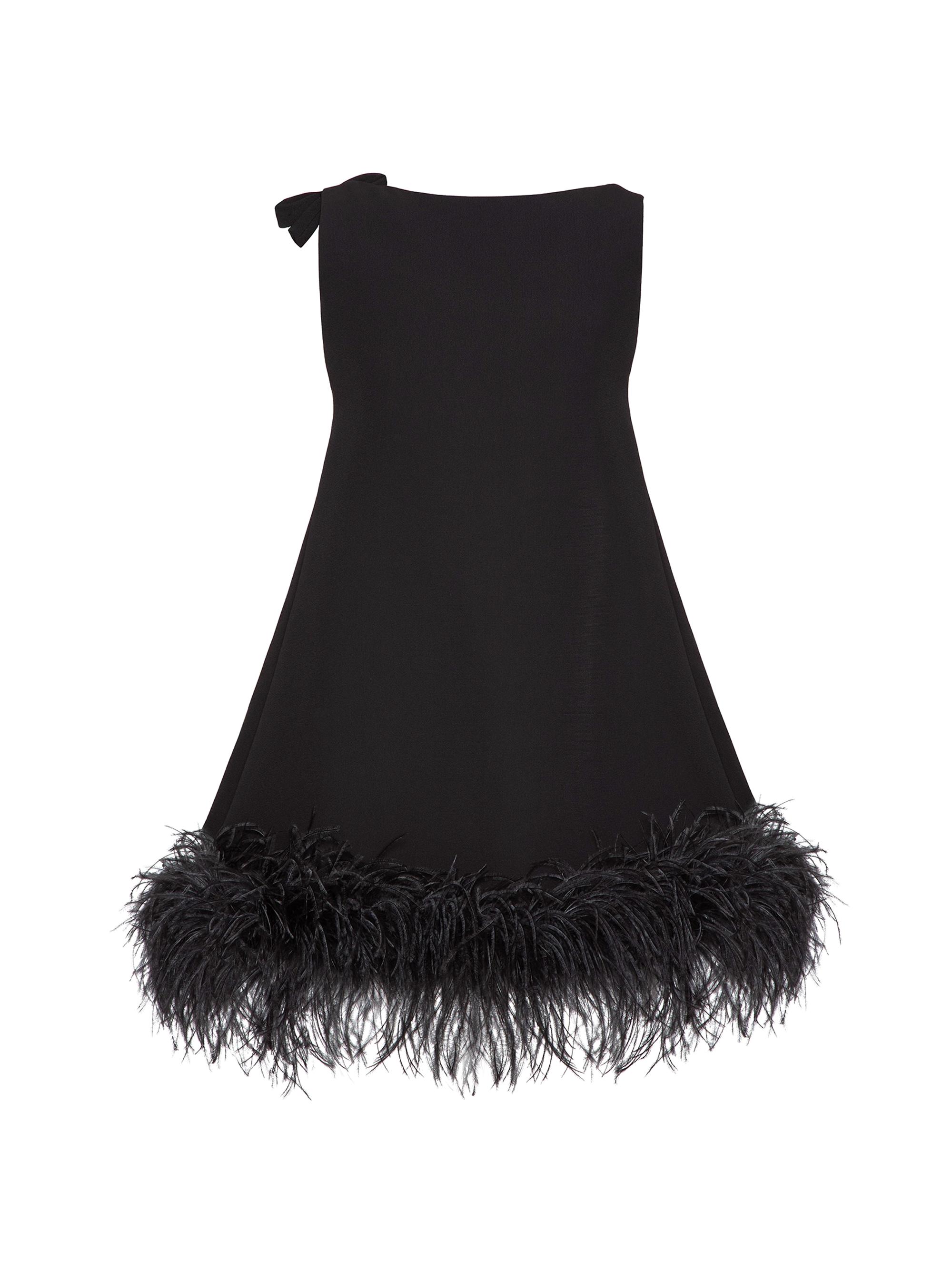 Valentino Garavani Women's Structured Couture Short Dress - Black