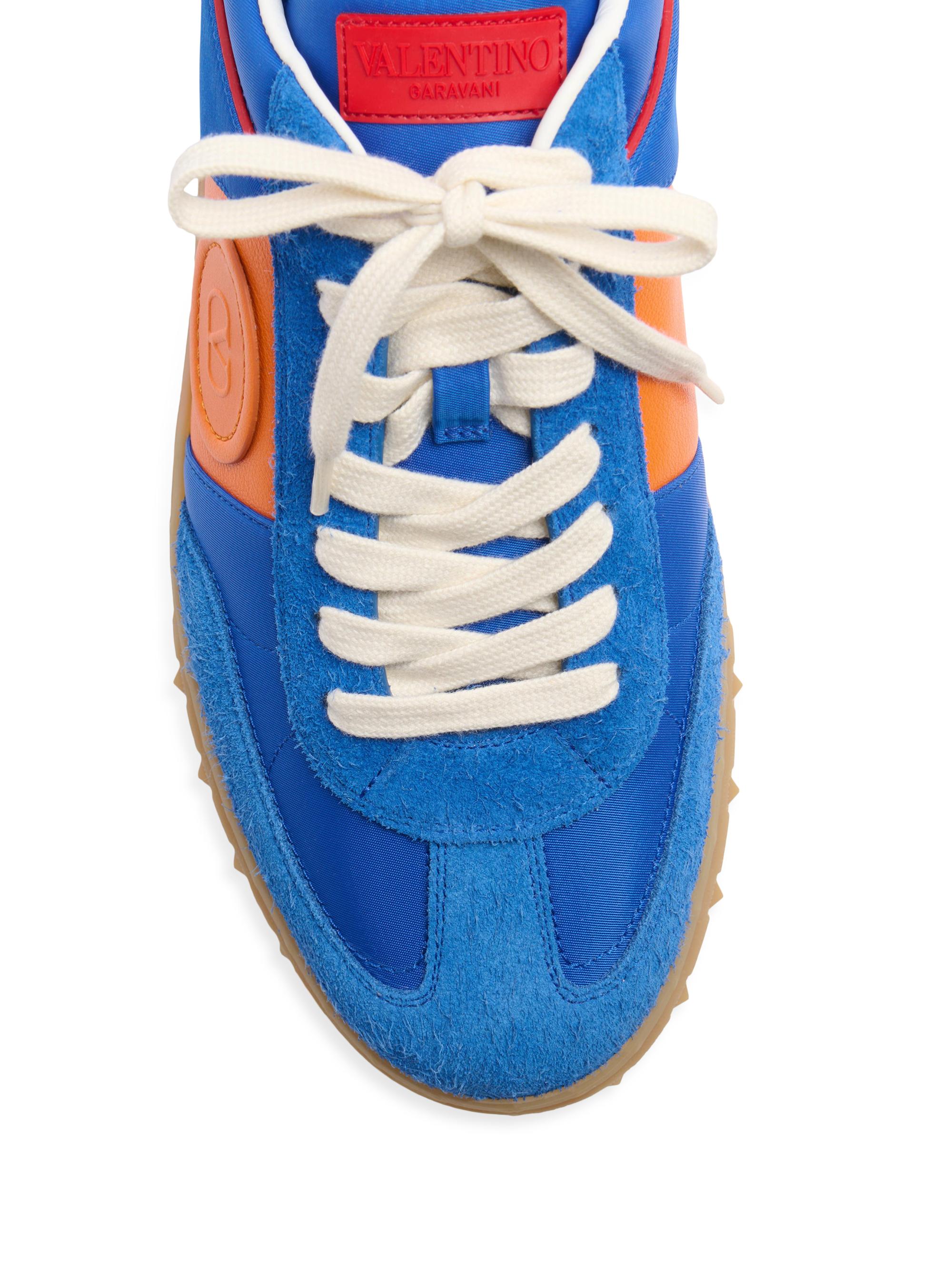 Valentino Garavani Men's Upvillage Low Top Sneakers in Crust