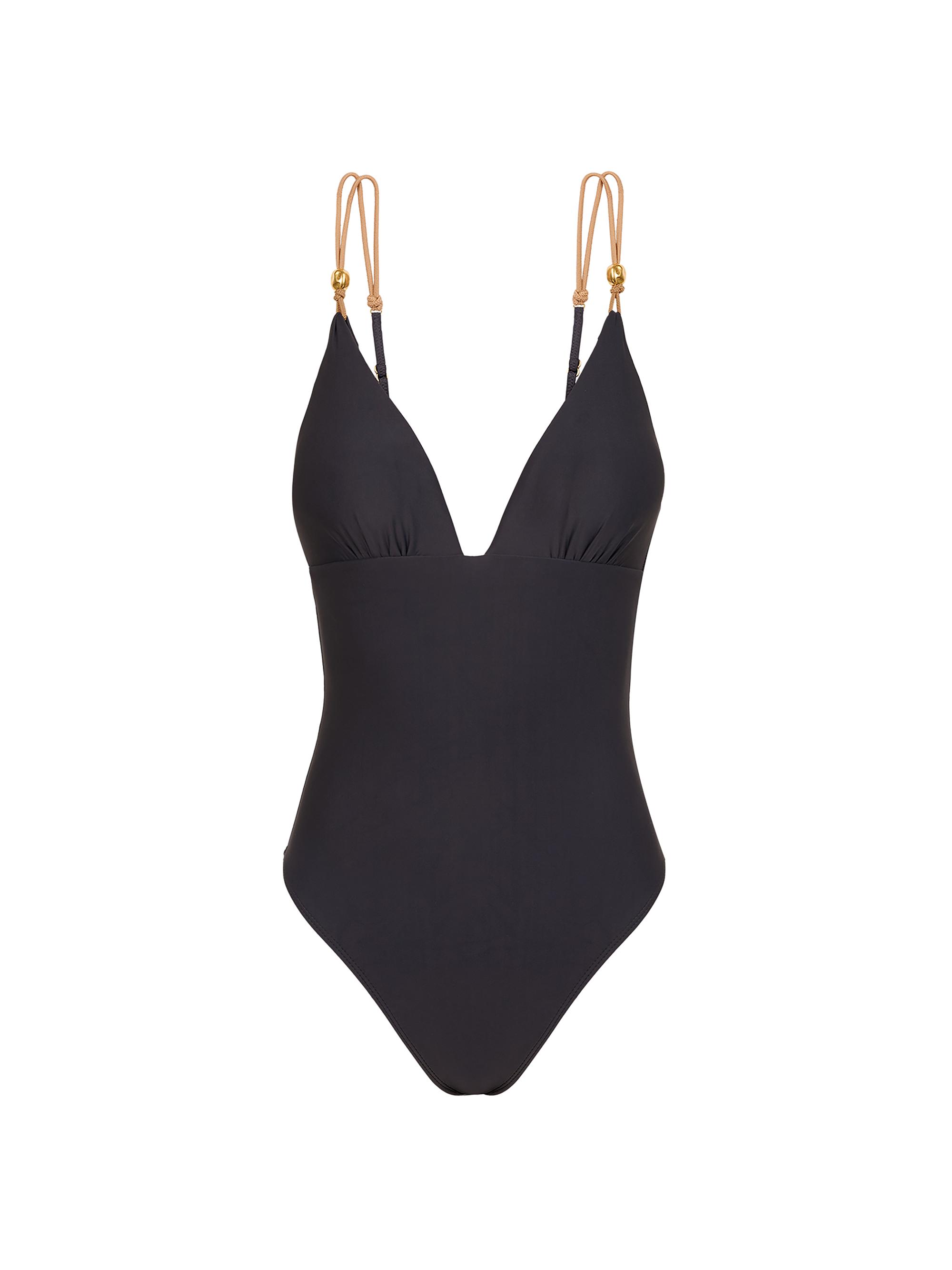 ViX by Paula Hermanny Women's Sea Wanderer Nancy Claire One-Piece Swimsuit - Grey