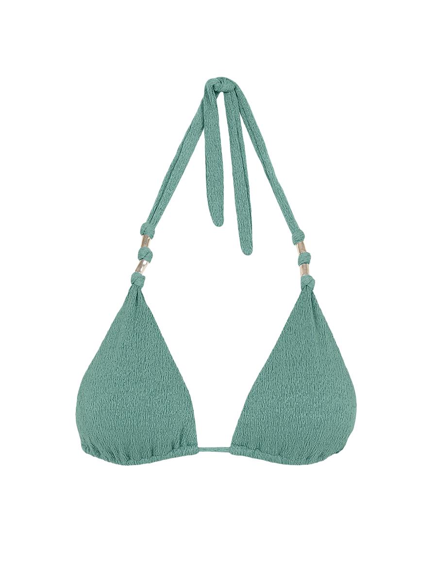 Vix By Paula Hermanny Women's Sea Wanderer Firenze Paula Triangle Bikini Top In Blue