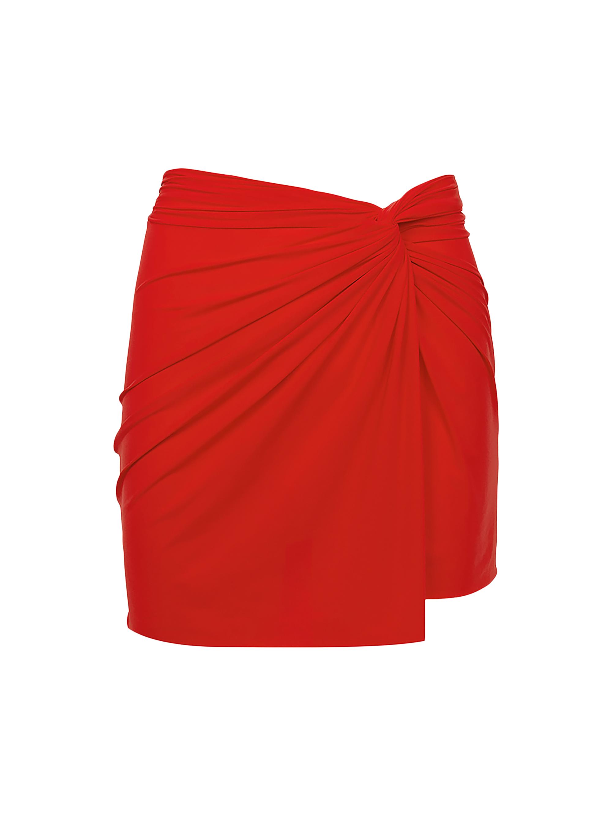 ViX by Paula Hermanny Women's Sea Wanderer Karen Miniskirt - Red