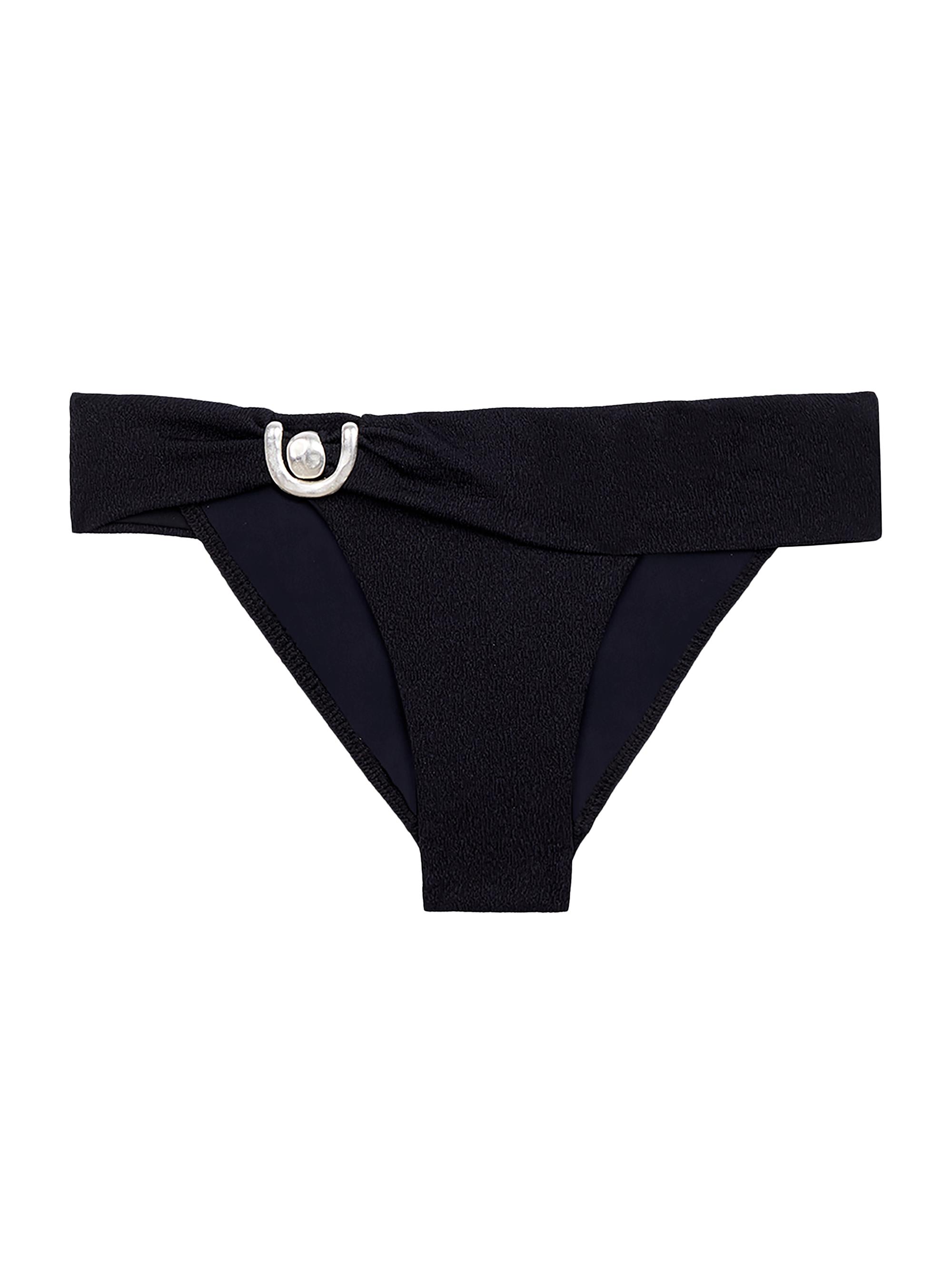 ViX by Paula Hermanny Women's Sea Wanderer Firenze Kori Full Bikini Bottom - Black
