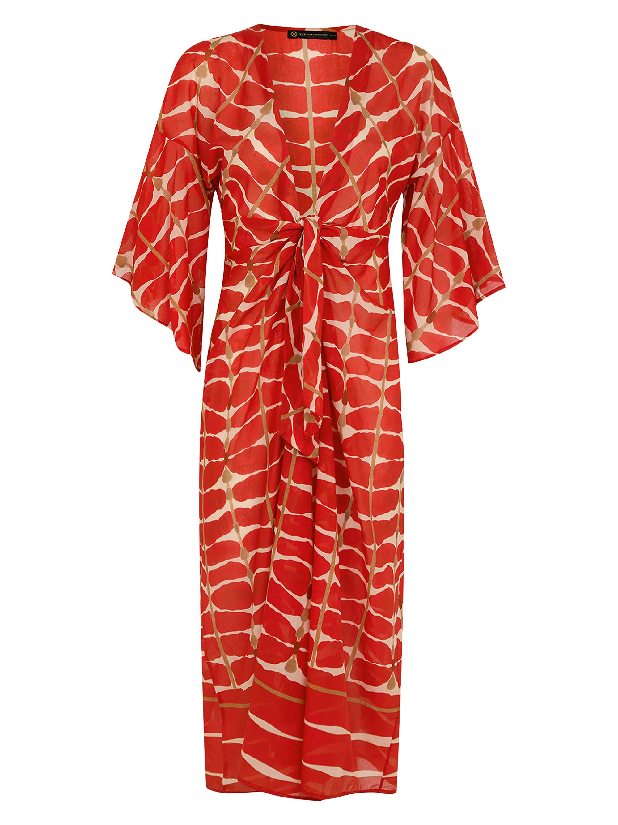 ViX by Paula Hermanny Women's Sea Wanderer Agni Perola Cover-Up - Red