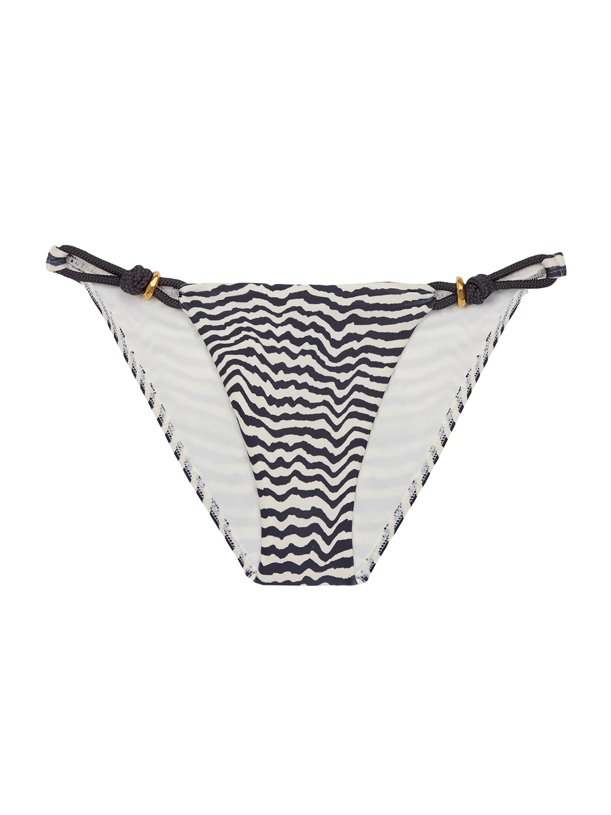 ViX by Paula Hermanny Women's Sea Wanderer Ravine Gal Striped Bikini Bottom