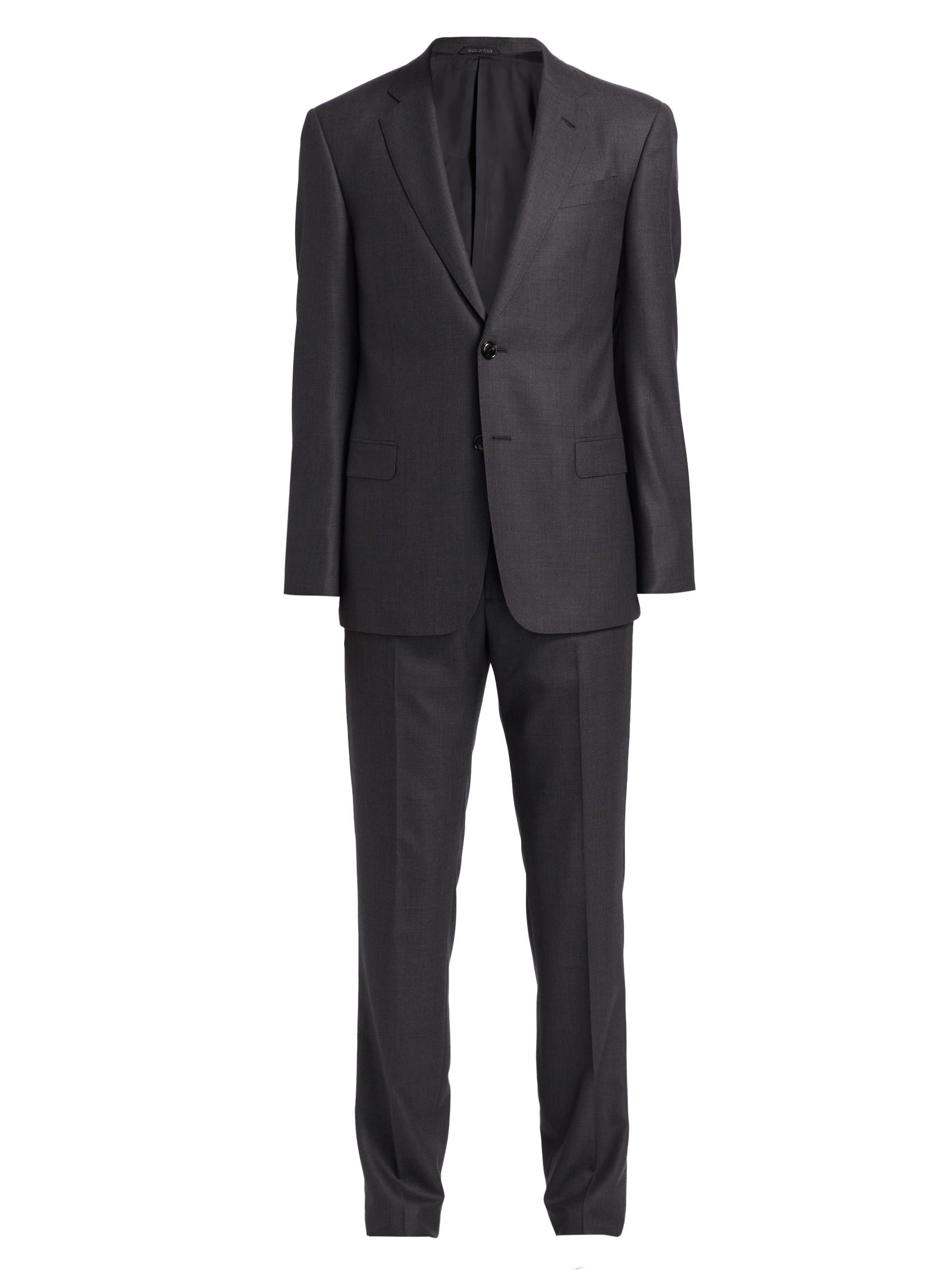 Giorgio Armani Wool Suit | Saks Fifth Avenue