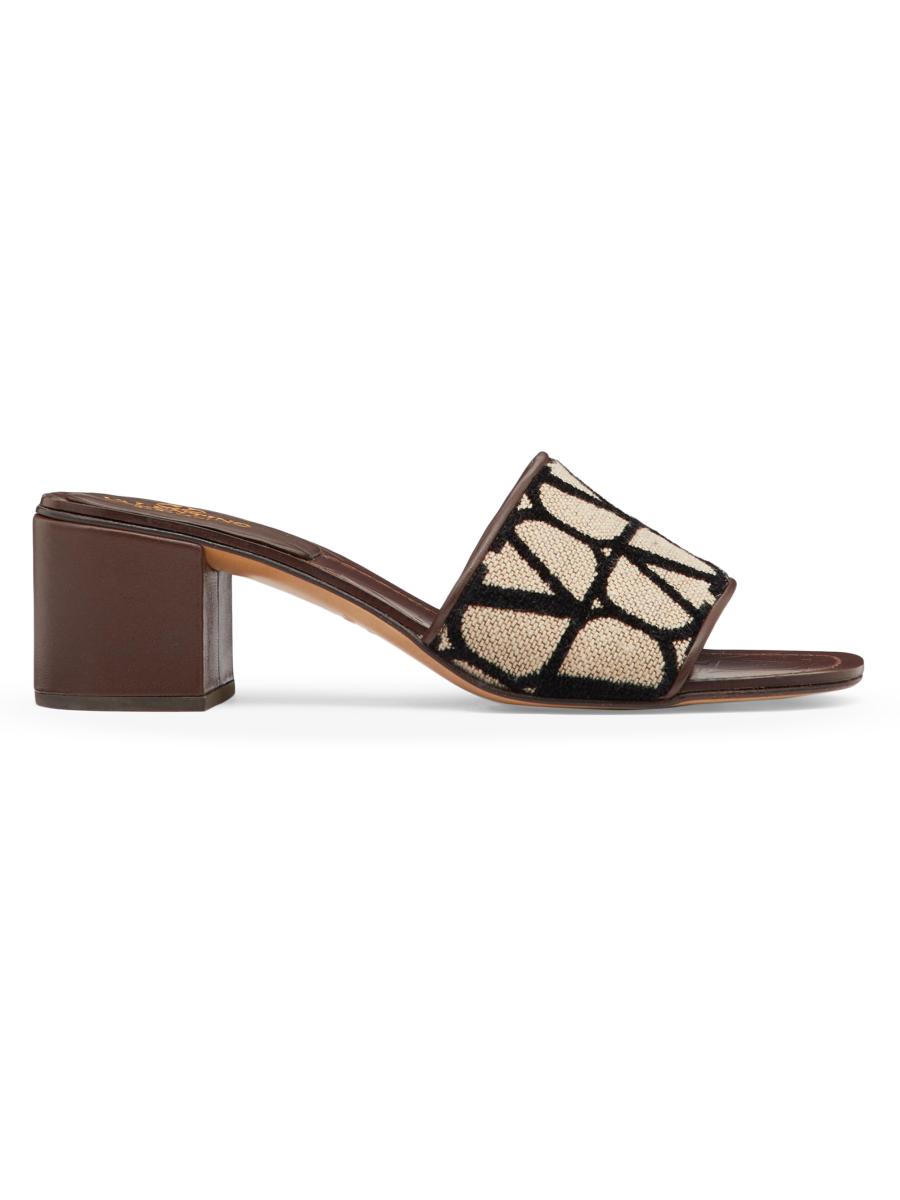 サンダル・ミュール Valentino Garavani slide sandal 0400024206985_BLACK?wid=600&