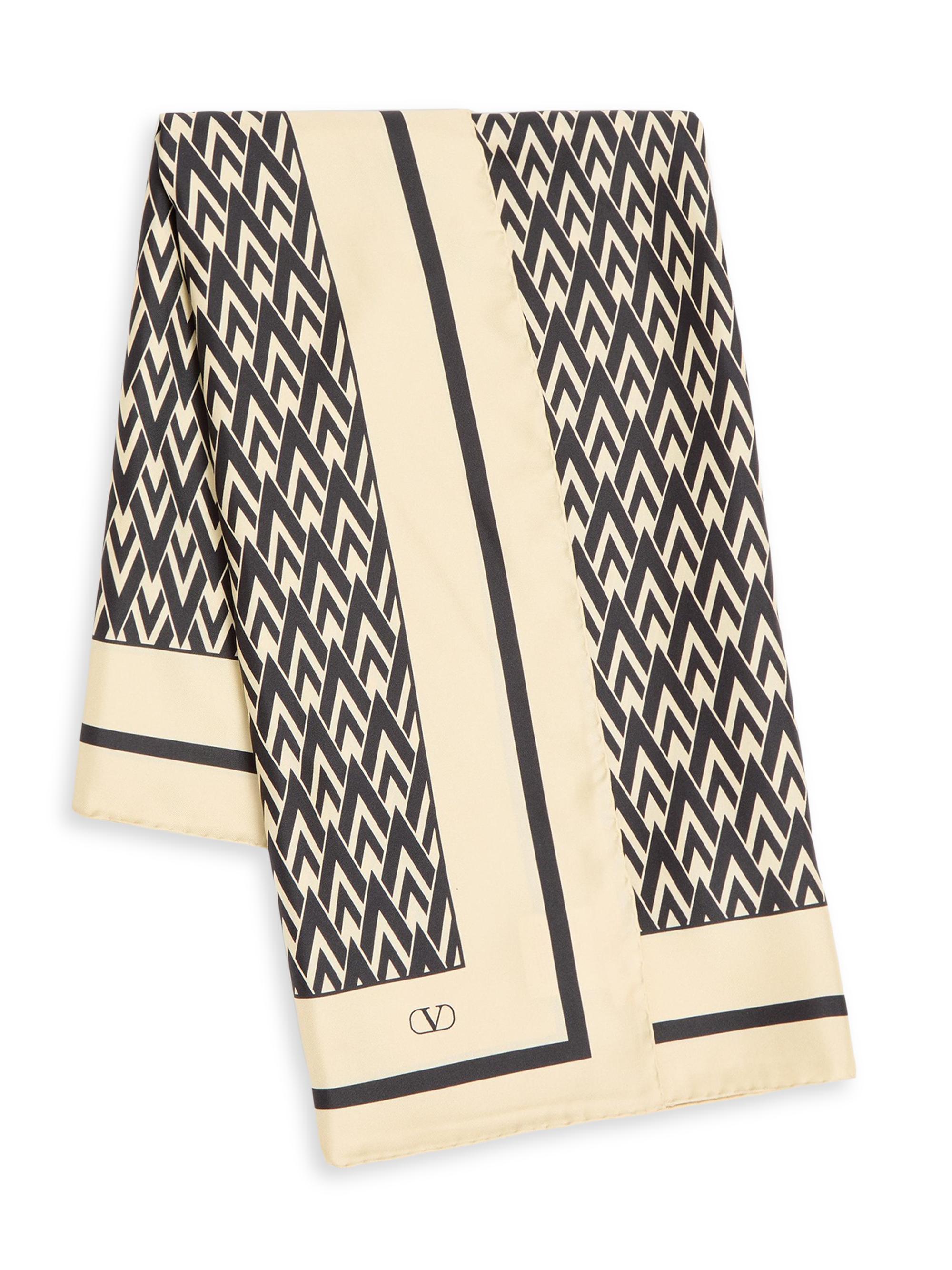 Valentino Garavani Toute La V Silk Scarf | Saks Fifth Avenue