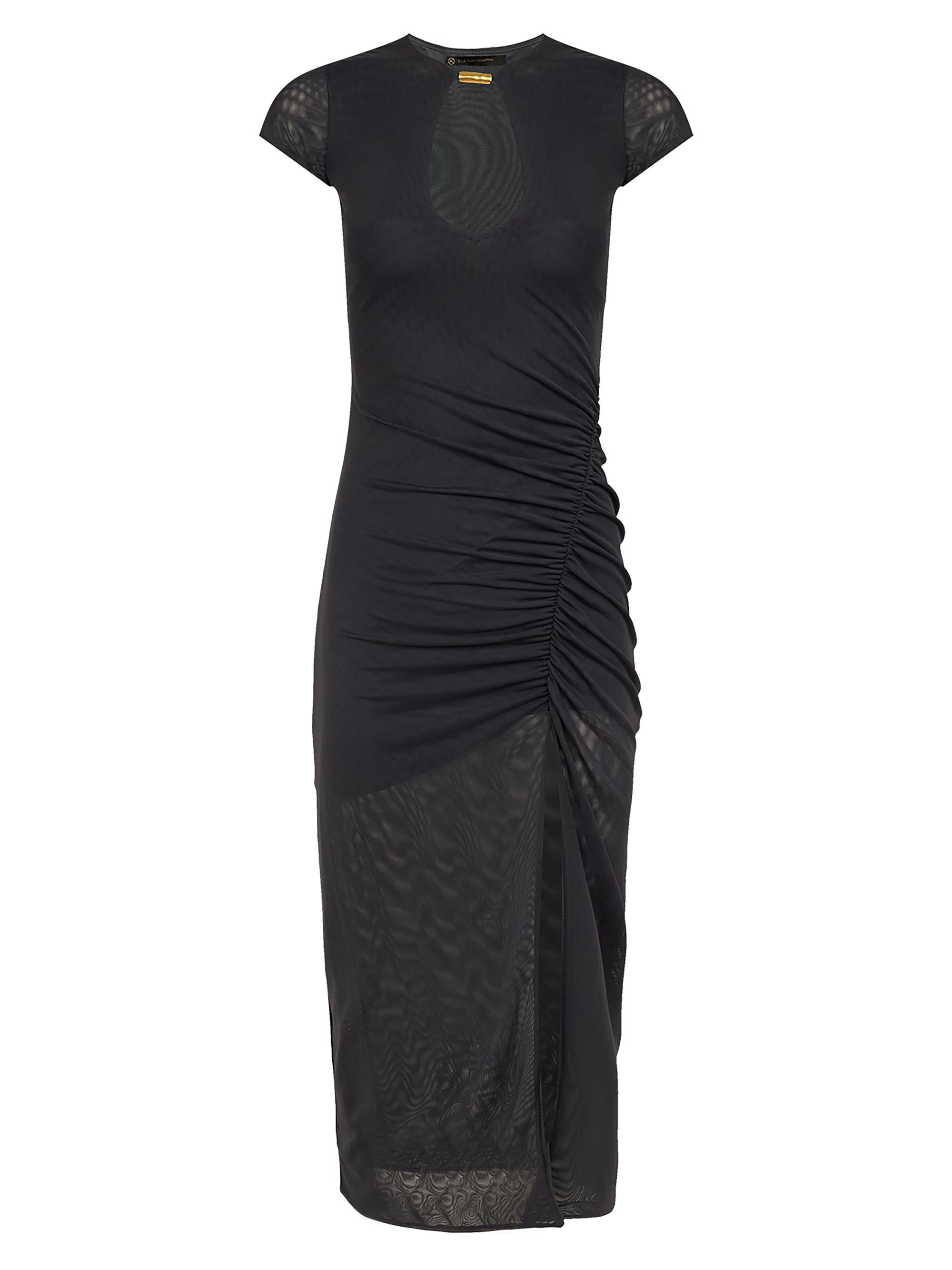 ViX by Paula Hermanny Women's Sea Wanderer Solid Anaya Dress - Grey