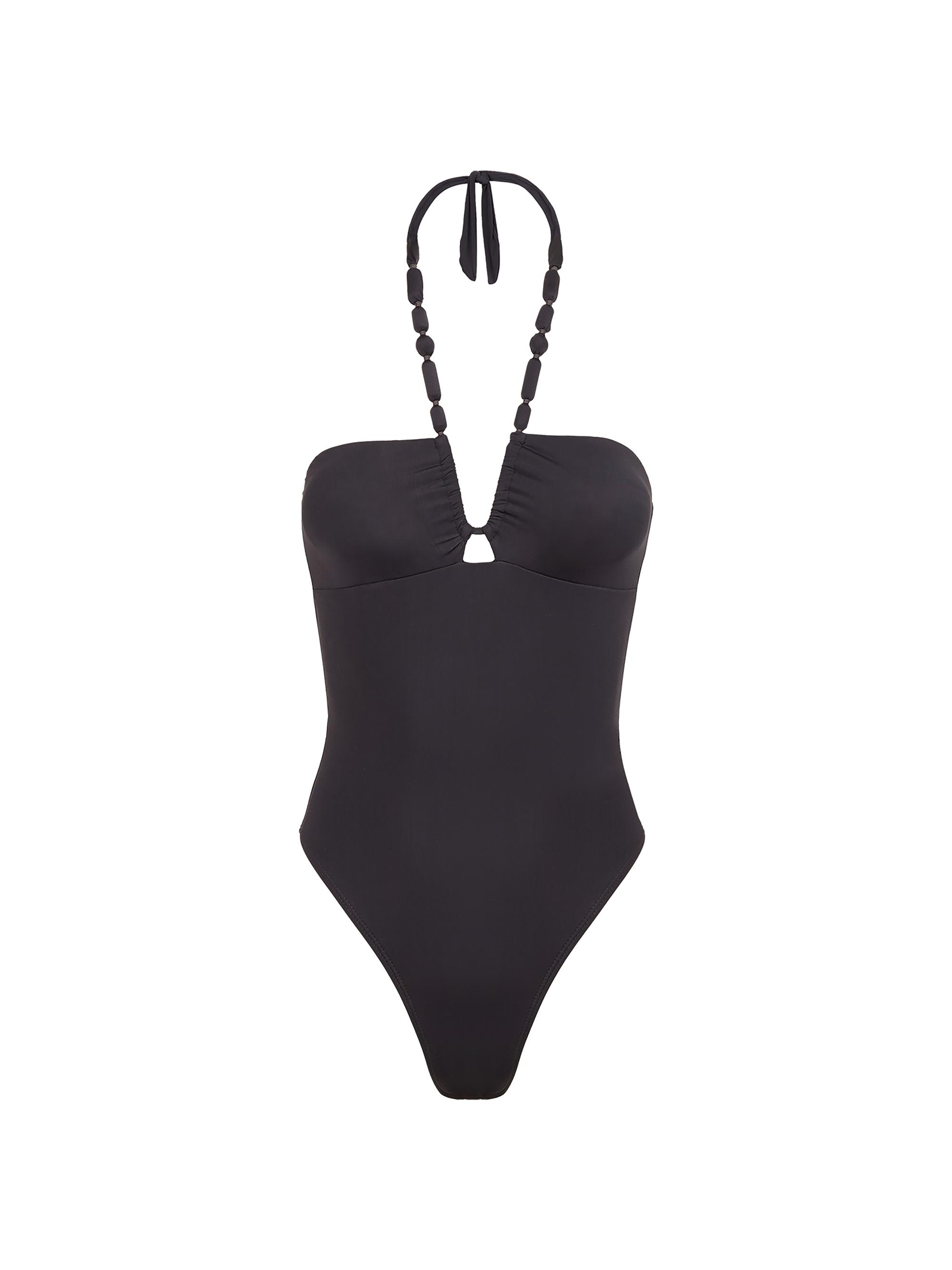 ViX by Paula Hermanny Women's Sea Wanderer Solid Atena Carol One-piece Swimsuit - Grey