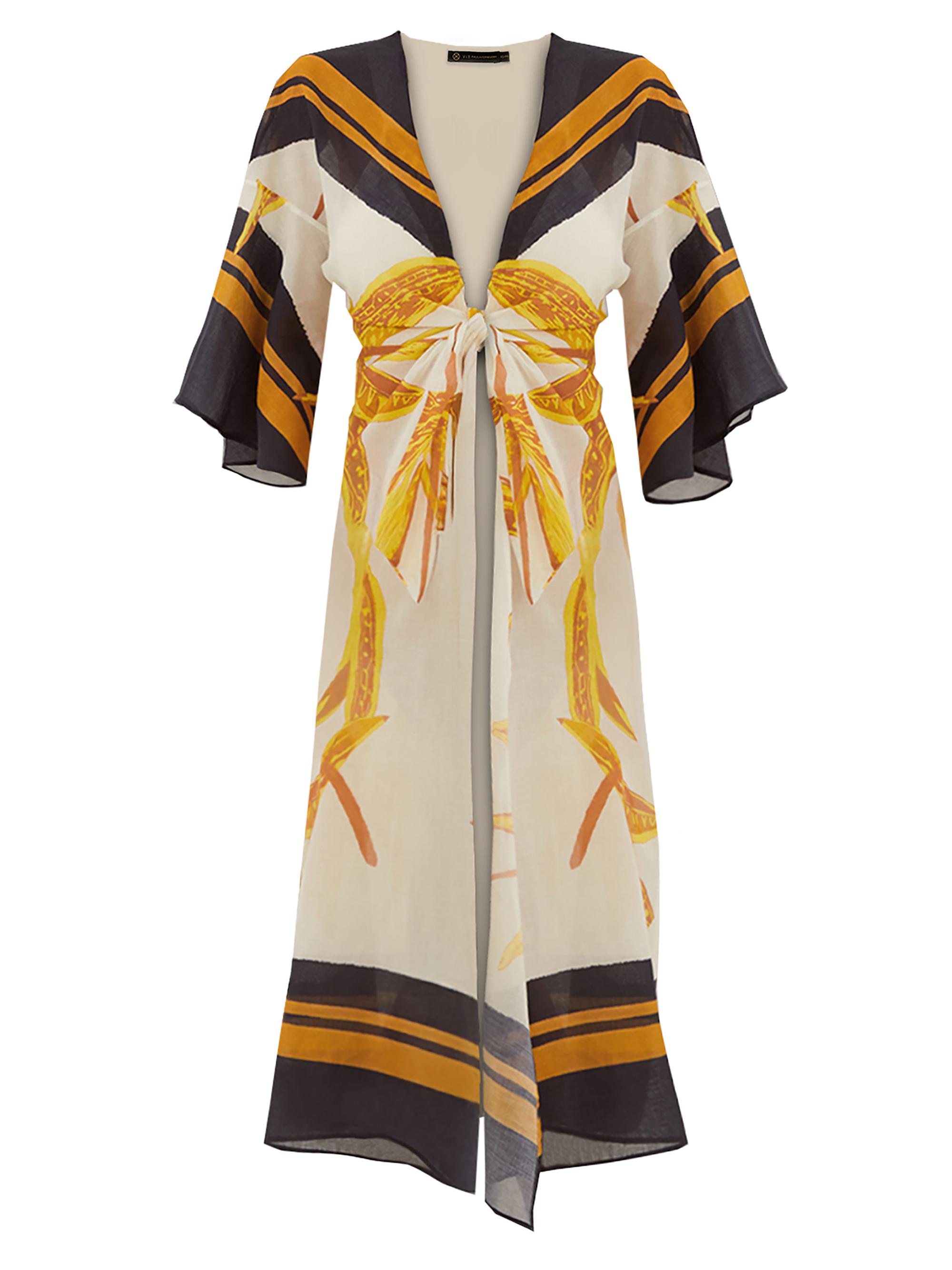 ViX by Paula Hermanny Women's Sea Wanderer Tuscan Perola Midi-Length Cover-Up