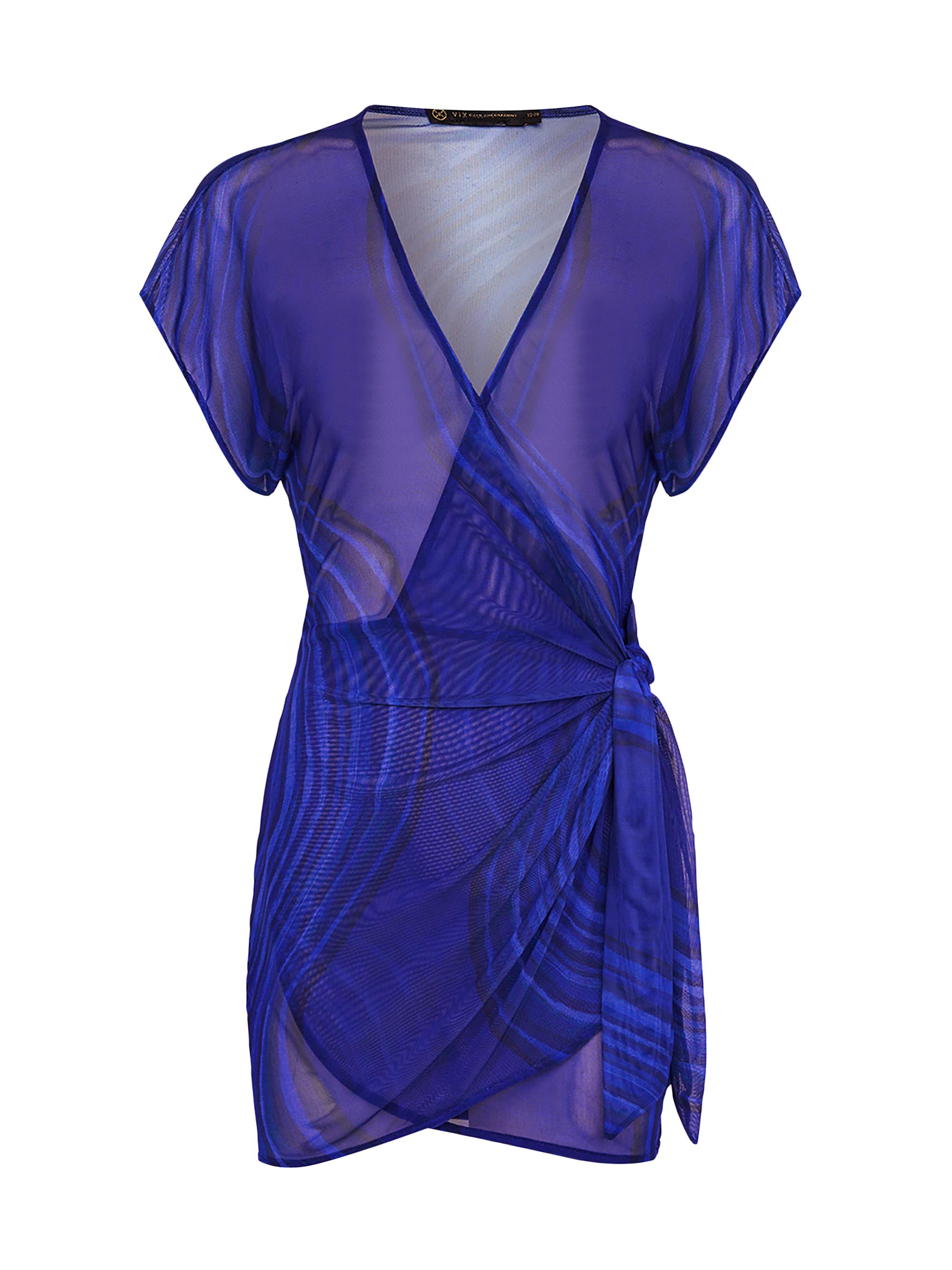 ViX by Paula Hermanny Women's Sea Wanderer Gemstone Emily Wrap Short Cover-Up