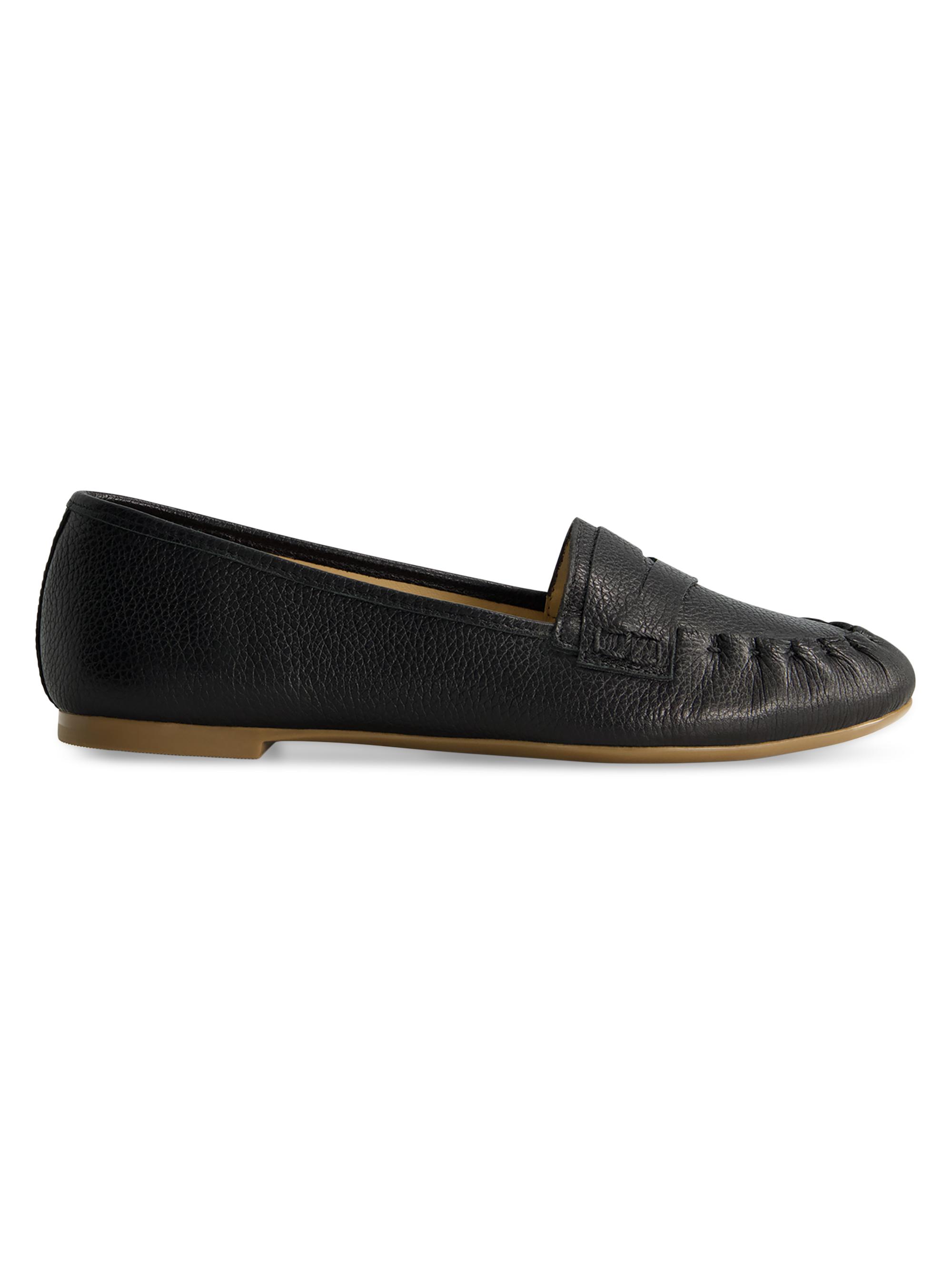 Bernardo Women's Sage Moccasian Flats - Black
