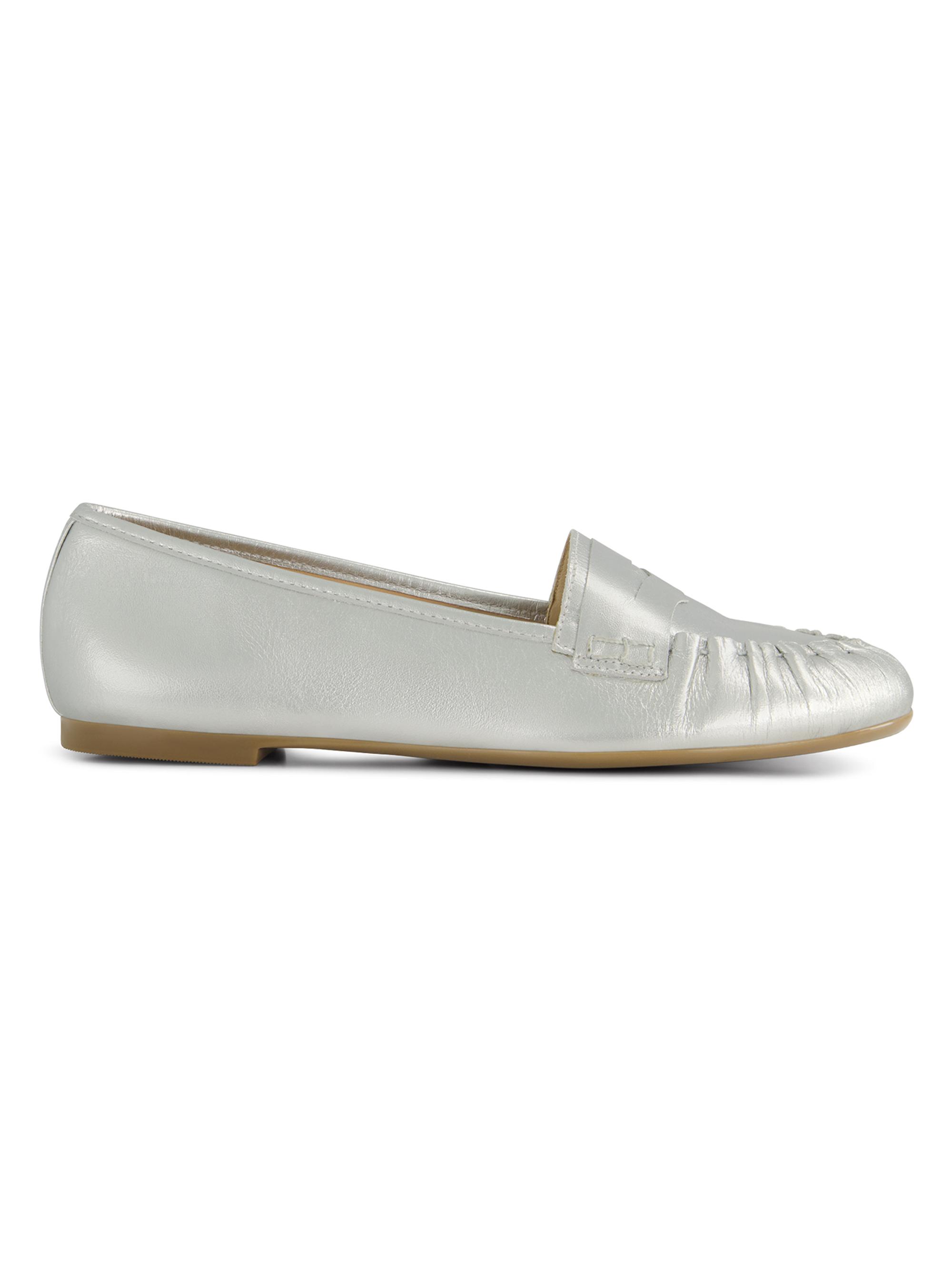 Bernardo Women's Sage Moccasian Loafers - Silver