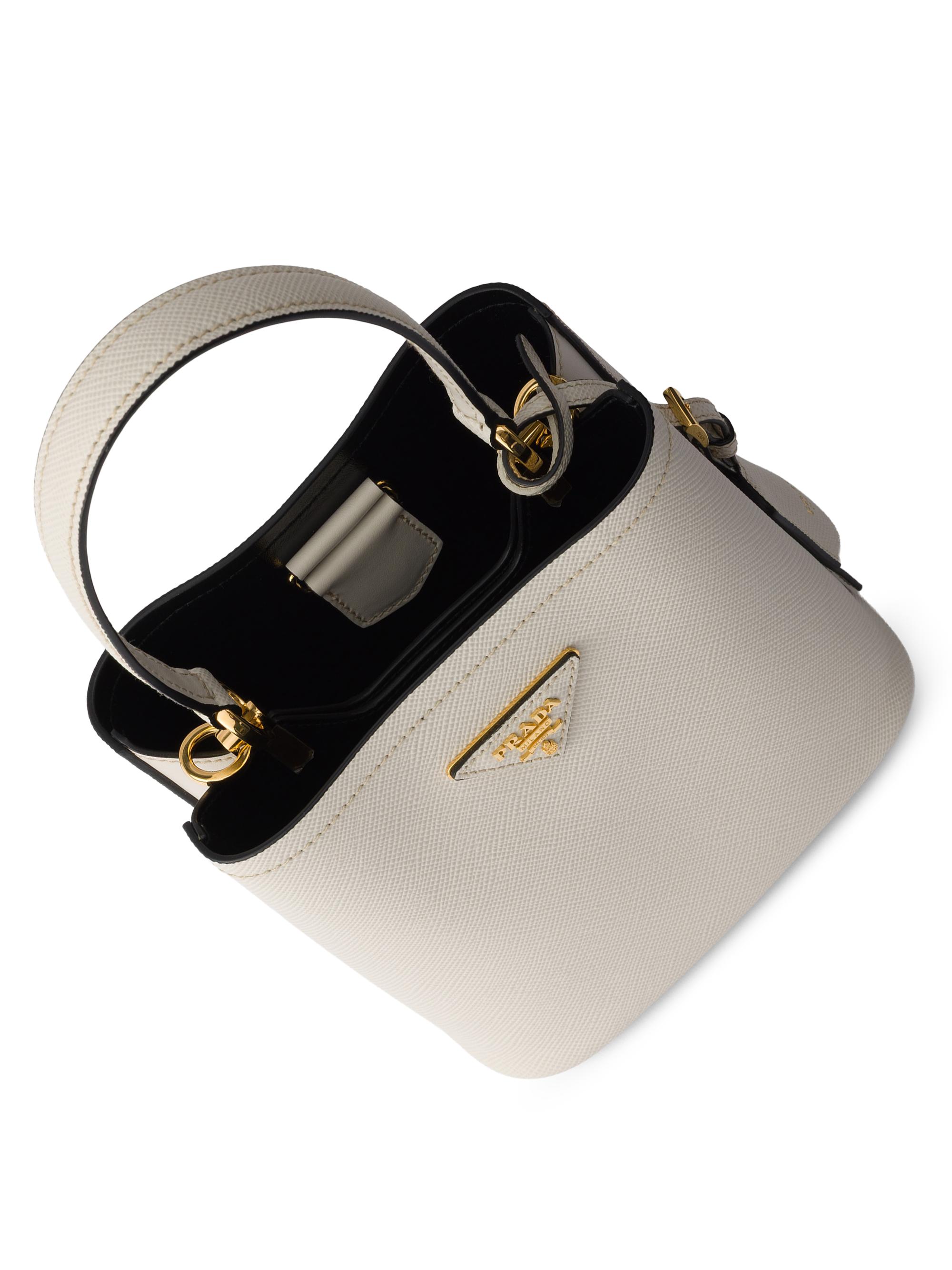 Prada Panier Saffiano Leather Bucket Bag | Saks Fifth Avenue