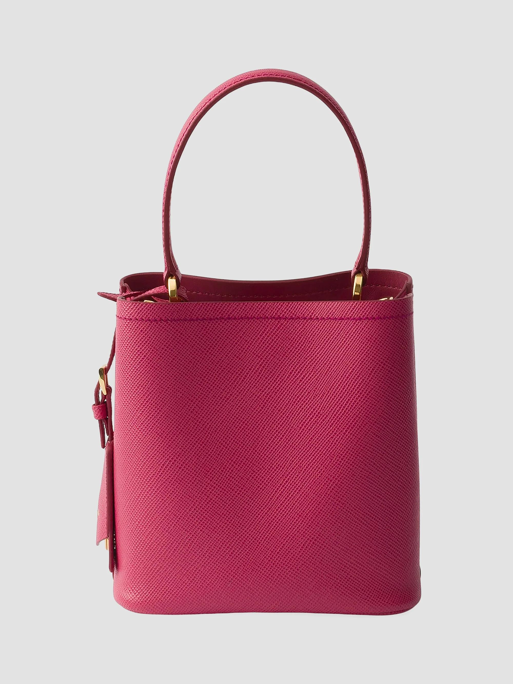 Prada Panier Saffiano Leather Bucket Bag | Saks Fifth Avenue