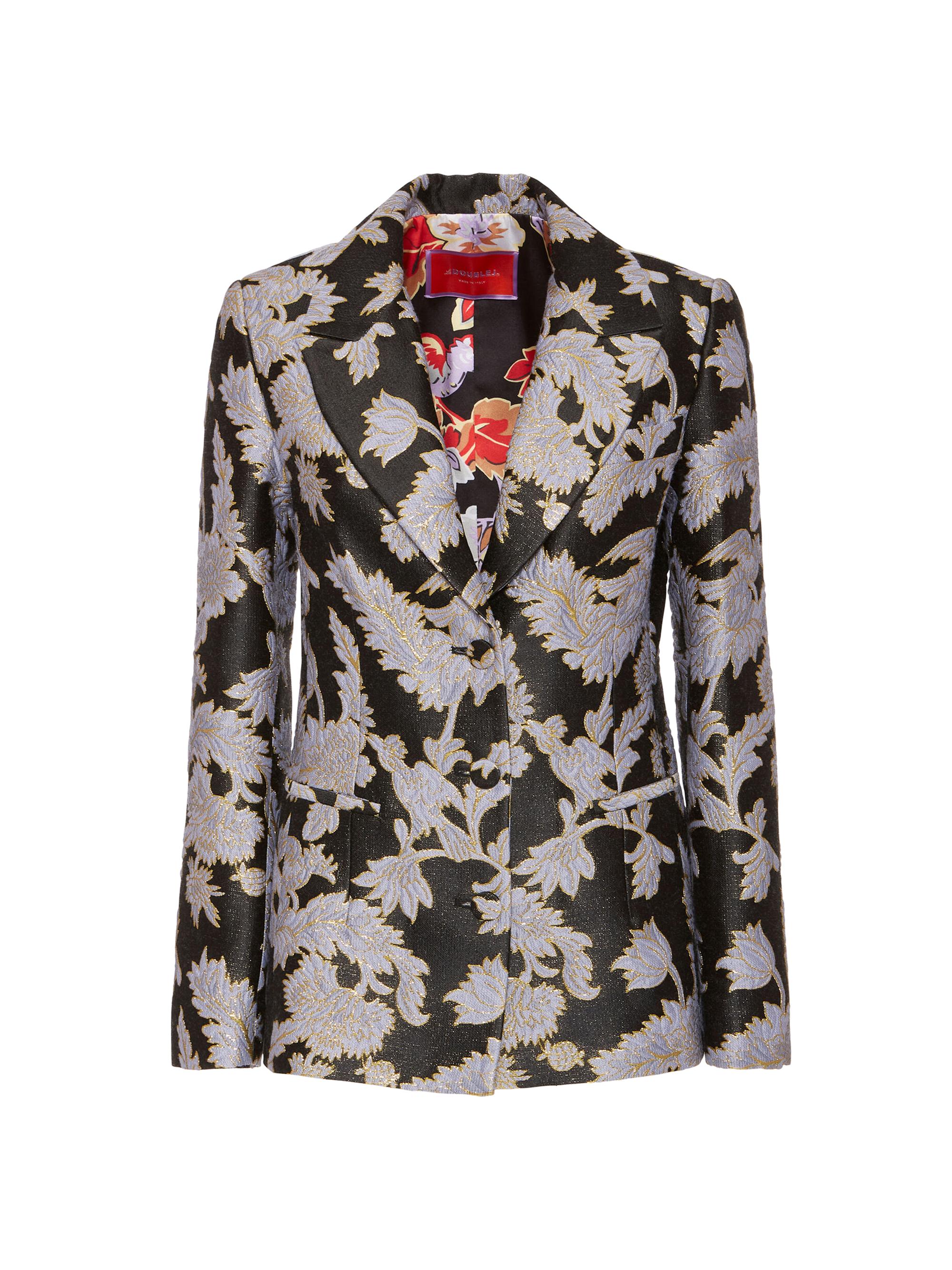 La DoubleJ Women's 24/7 Jacket Bis - Lark Jacquard Black