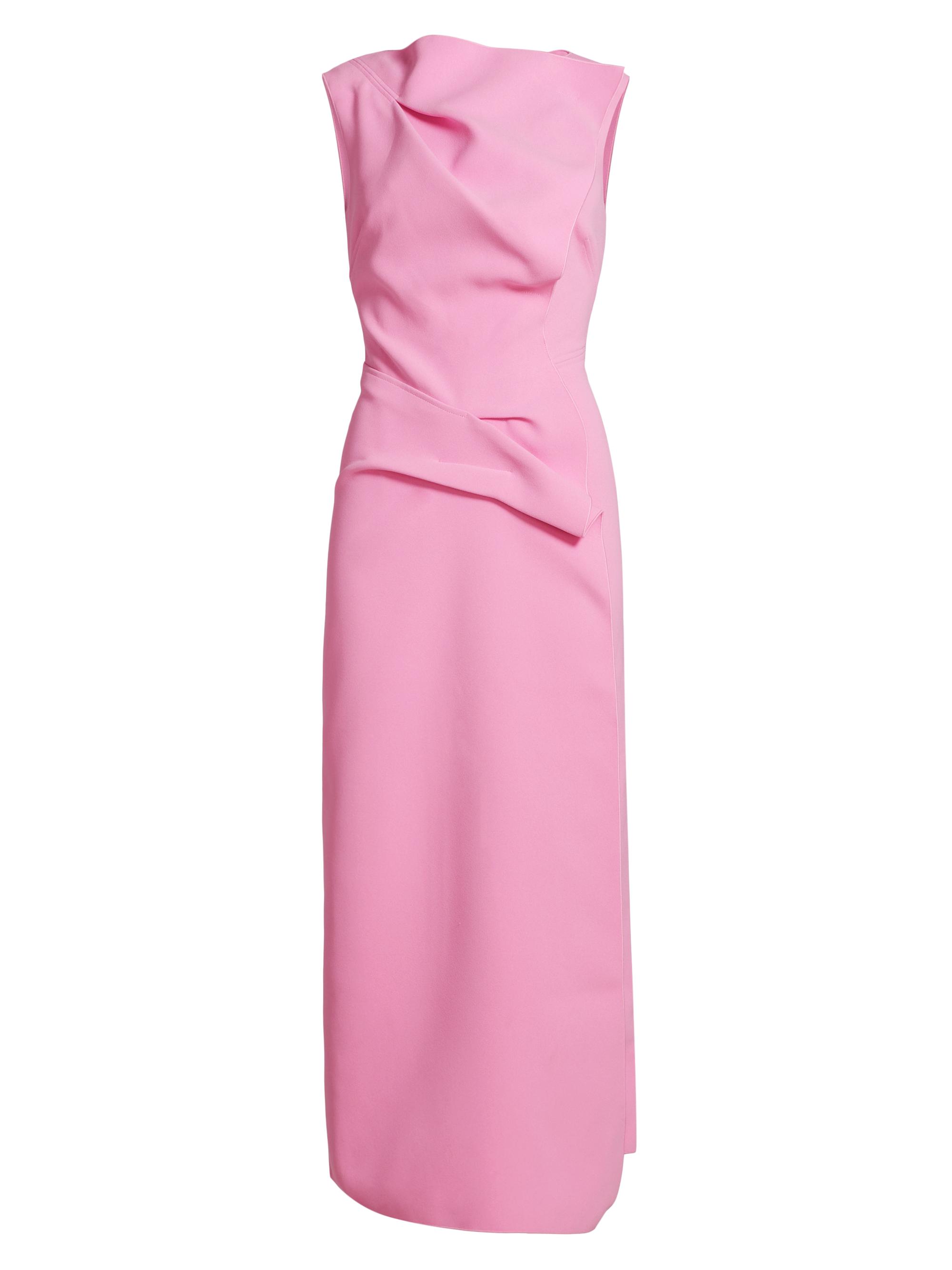 Acler Women's Normanhill Petal Sleeveless Midi-Dress - Candy Pink
