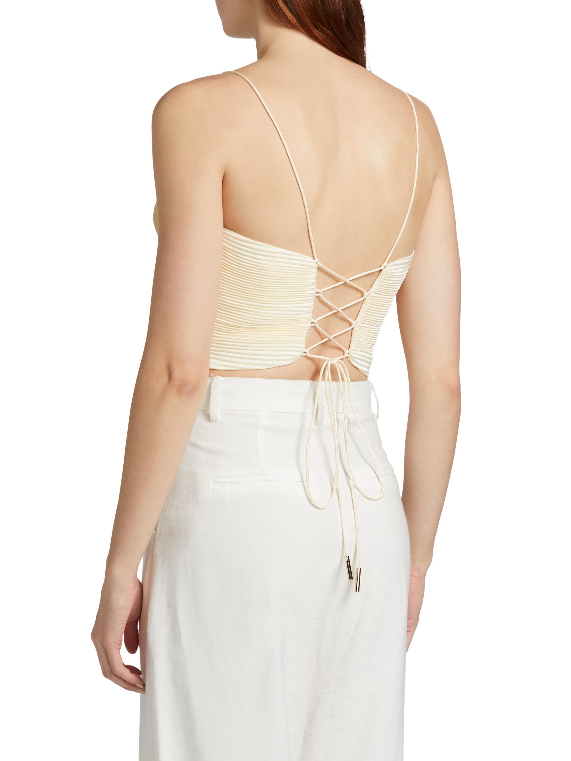 Acler Newtoft Petal Top | Saks Fifth Avenue