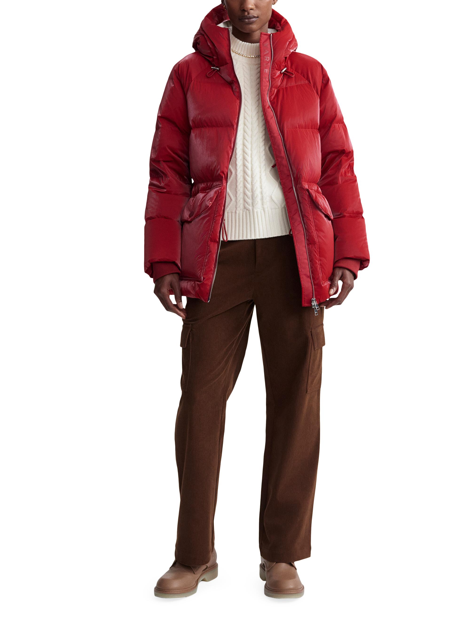 Varley Women's Fullerton Down Puffer Jacket - Red Dahlia