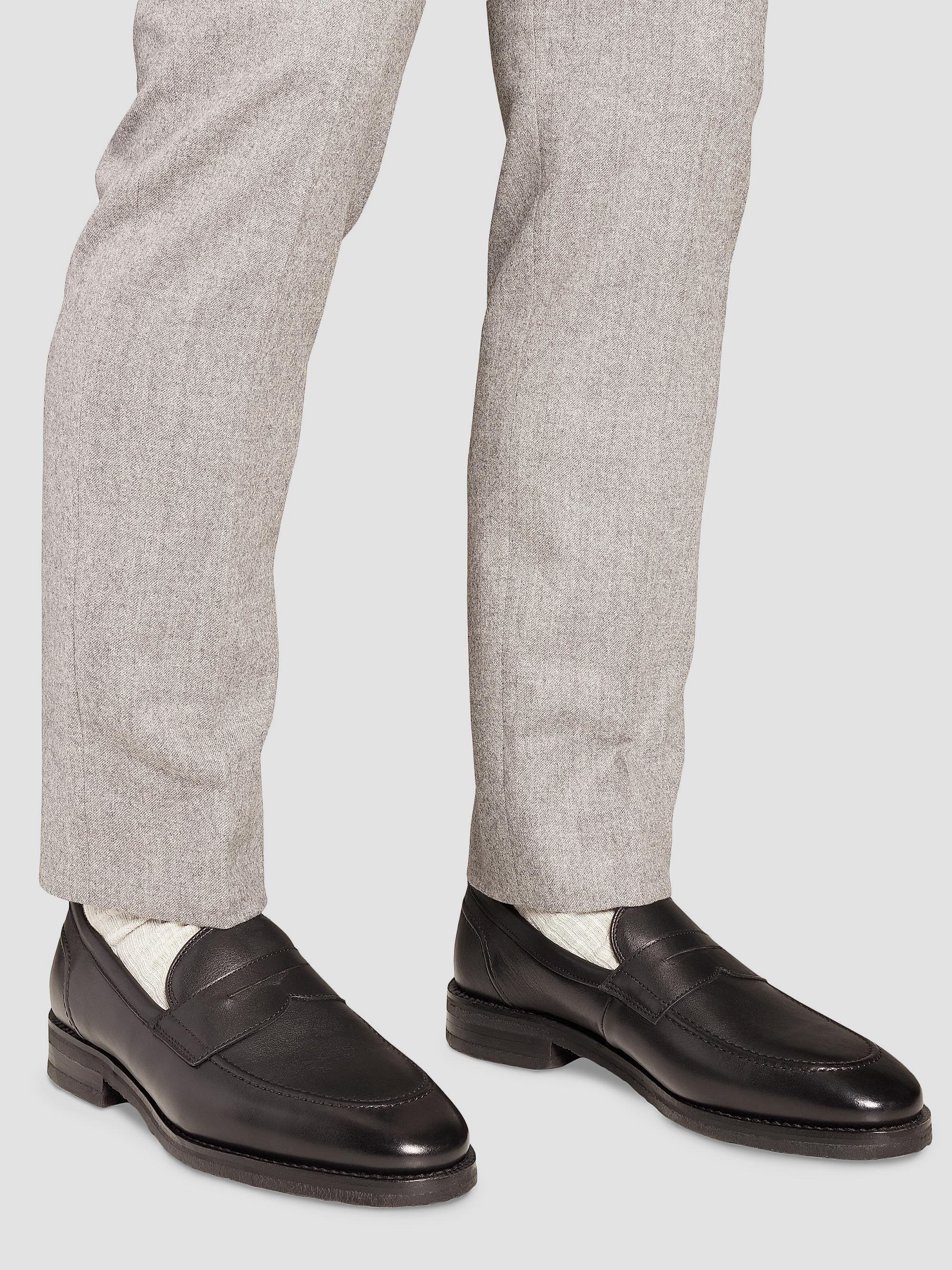 Allen Edmonds Reserve Roman Leather Penny Loafers | Saks  display picture 1