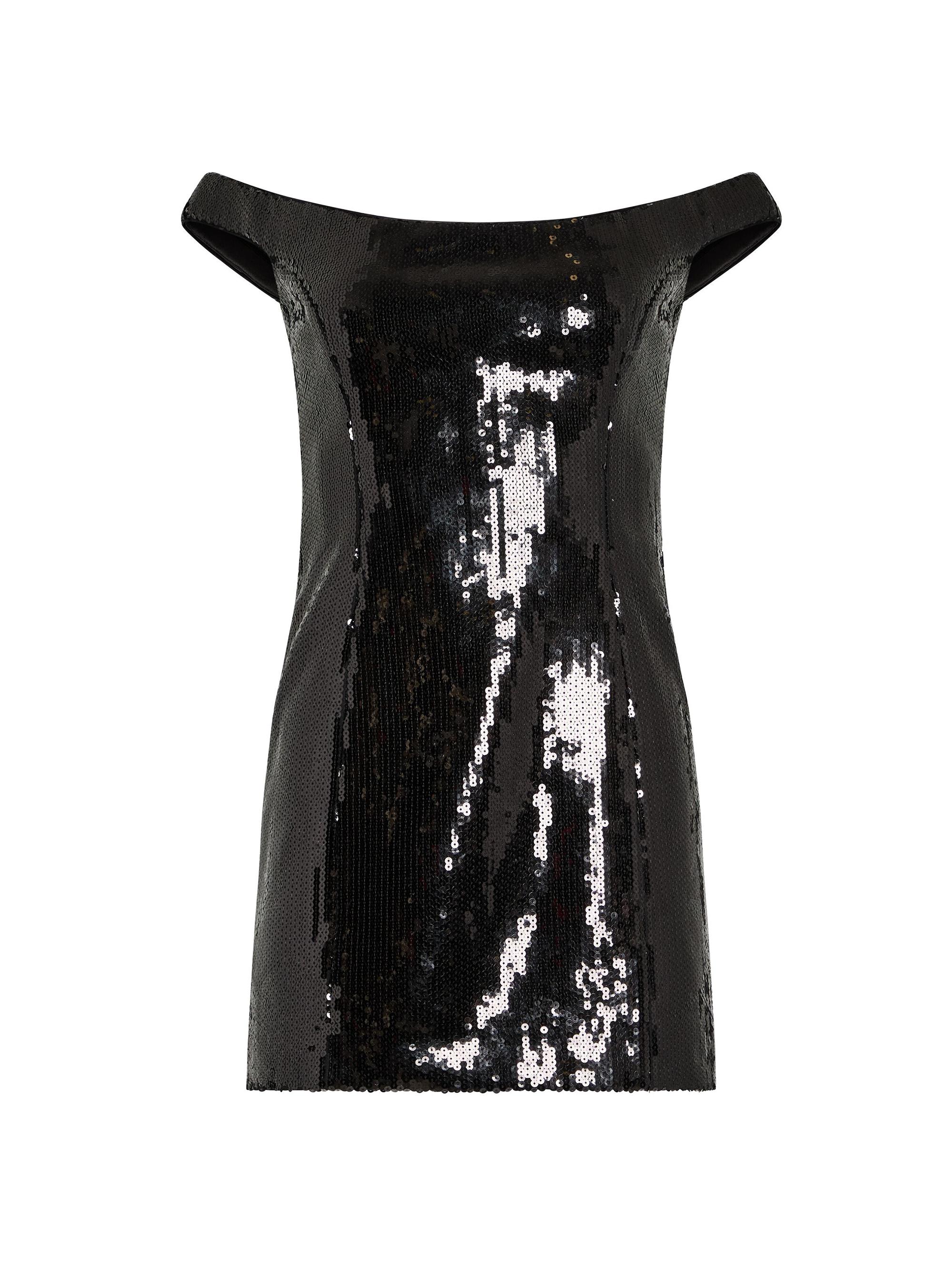Retrofête Women's Dannie Sequin Dress - Black