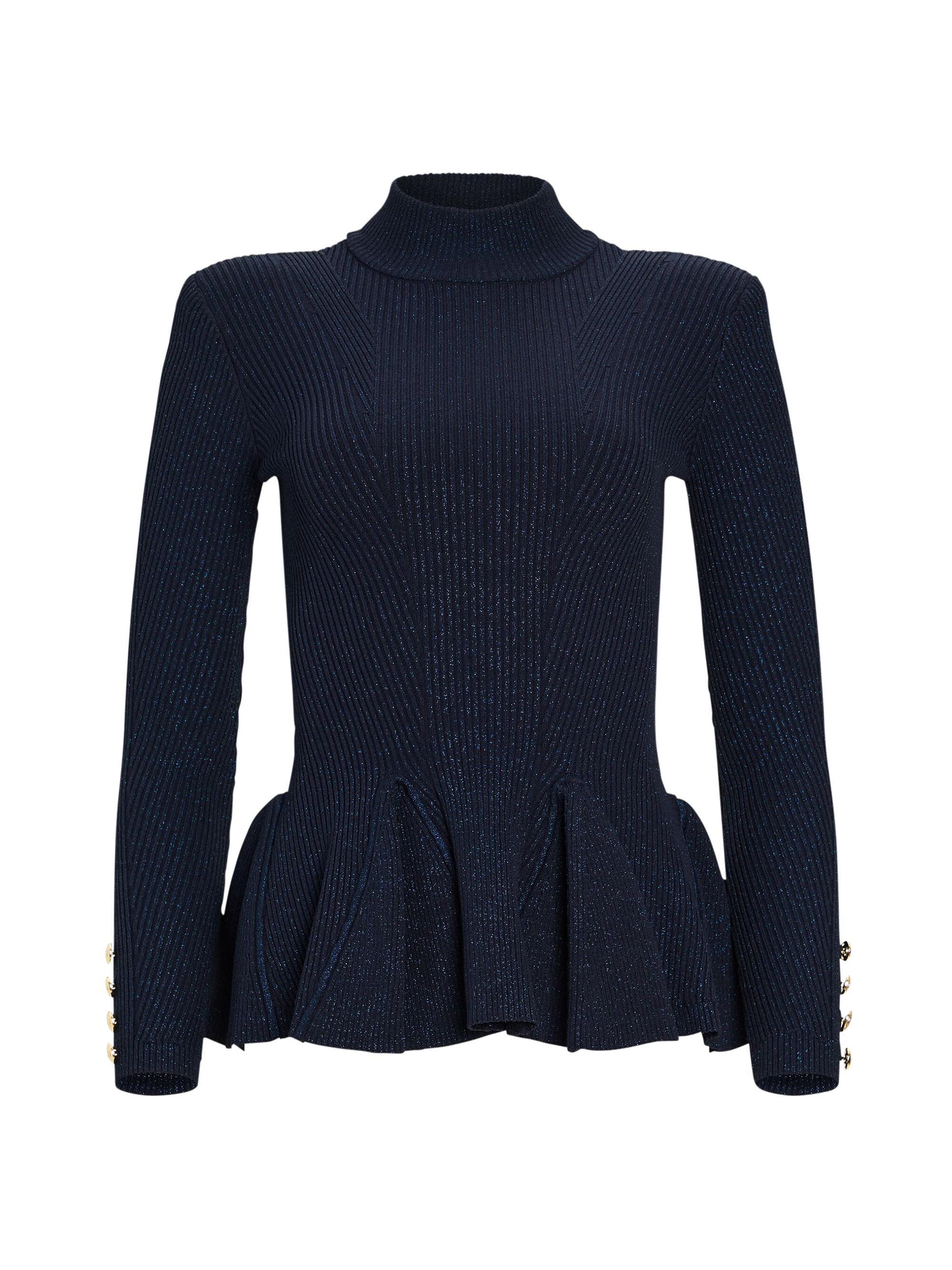 Retrofête Women's Kasha Knit Top - Metallic Ink