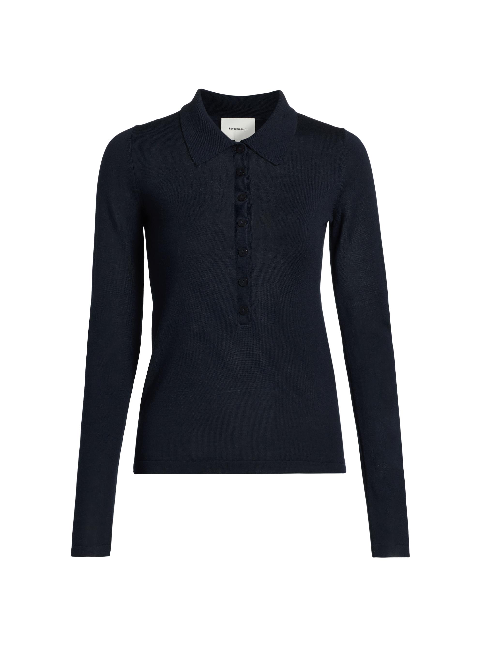 Cinq à Sept Jaden Denim & Stretch Cotton Top | Saks Fifth Avenue