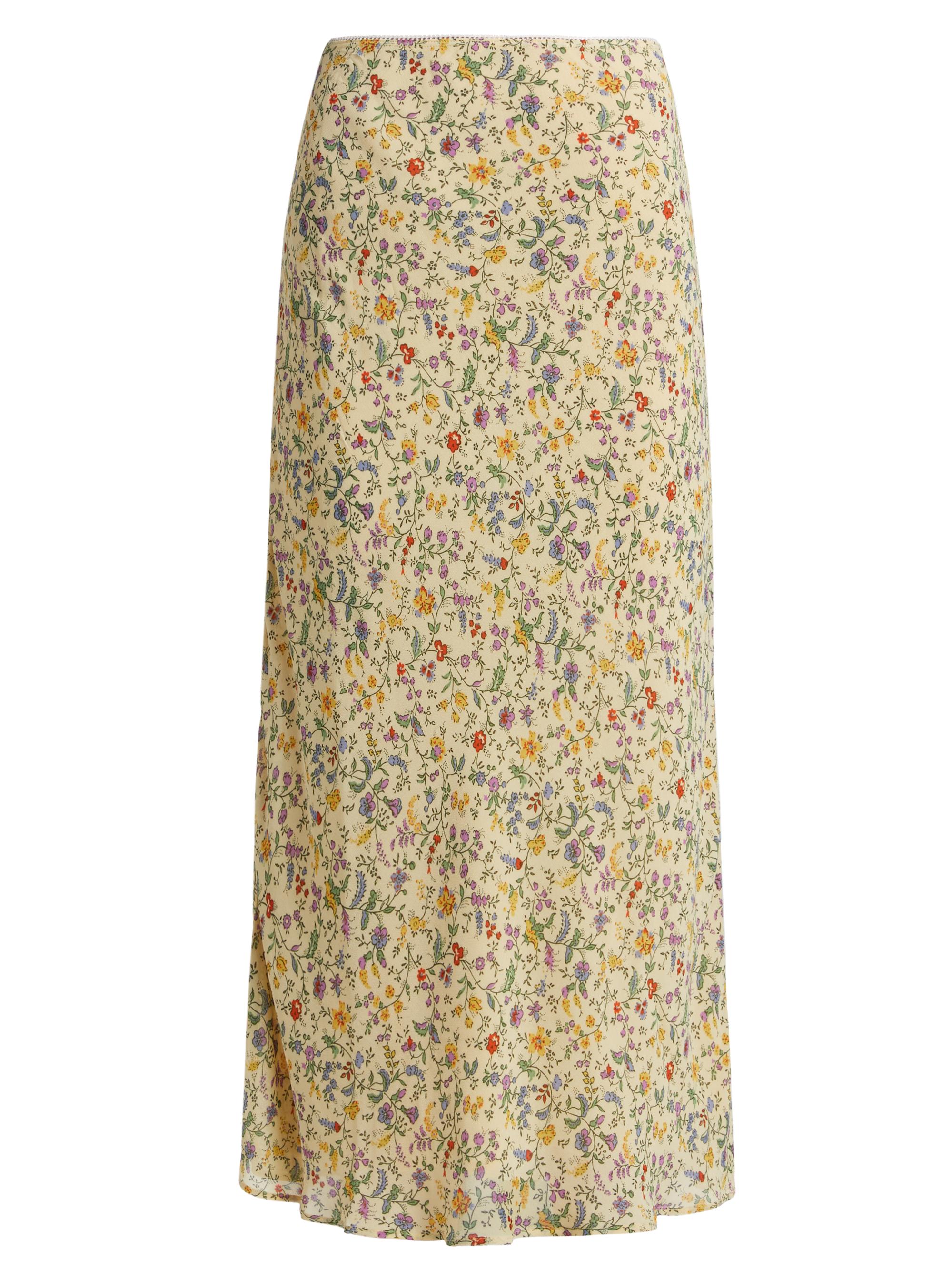 Reformation Women's Layla Floral Midi-Skirt - Yasmeen