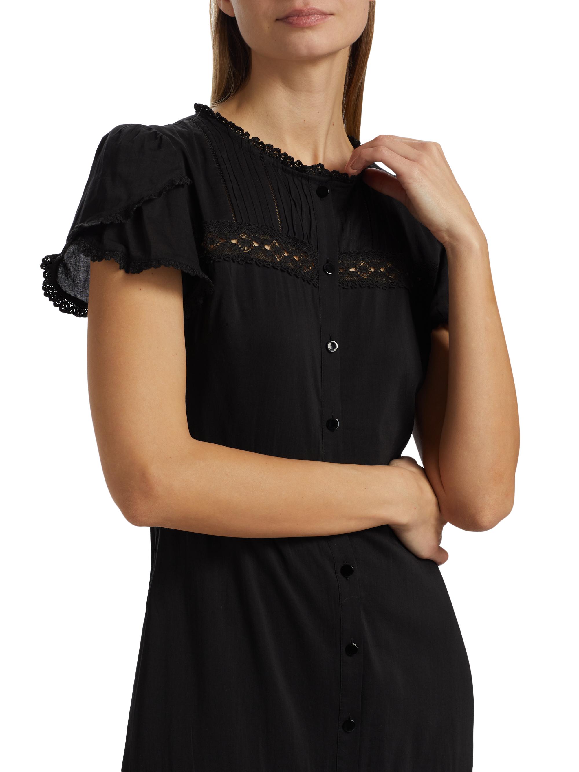 reformation zebrina short-sleeve midi dress Reformation Zebrina Short-Sleeve Midi Dress