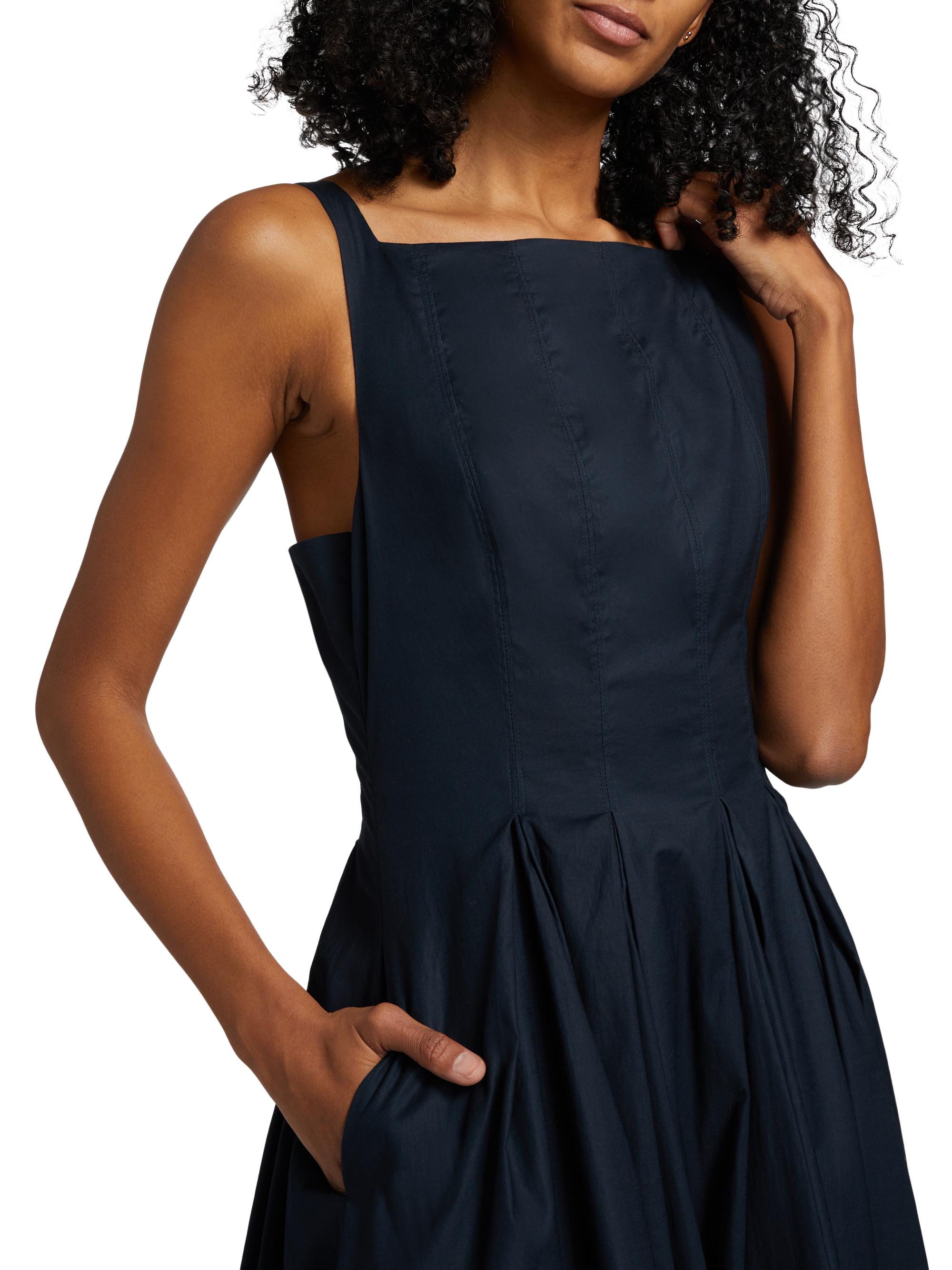 Reformation Jovana Stretch-Cotton Sleeveless Midi-Dress | Saks Fifth Avenue