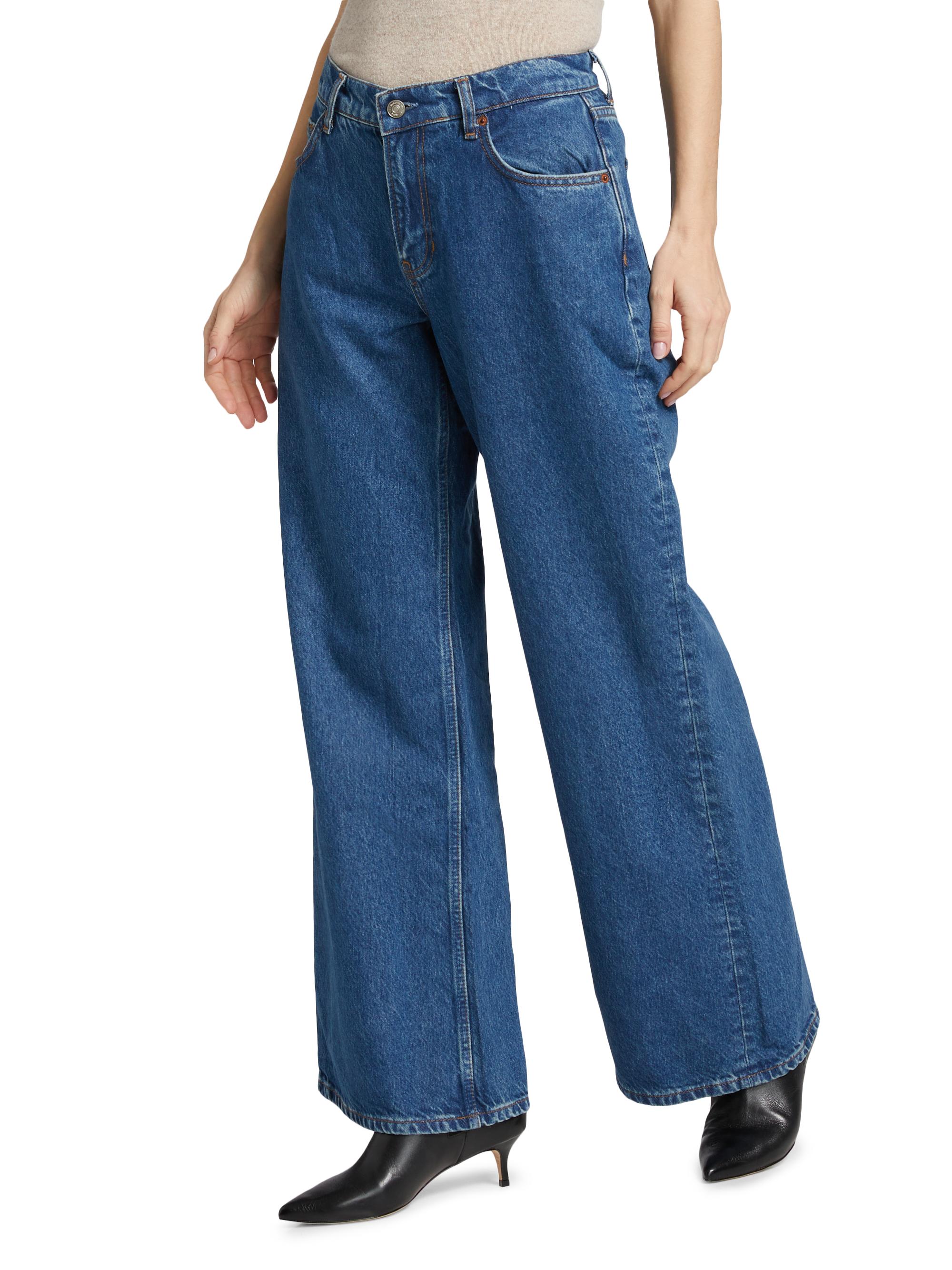 Reformation Cary Low-Rise Slouchy Wide-Leg Jeans | Saks Fifth Avenue