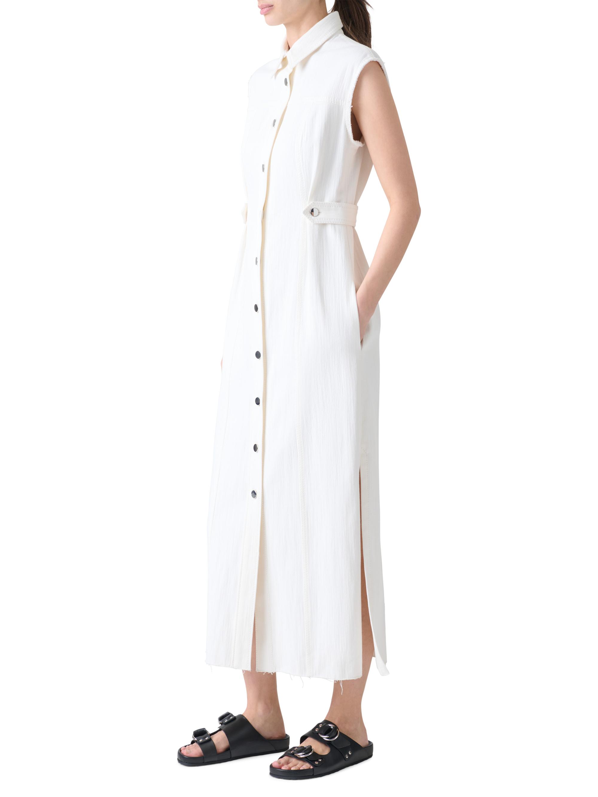 white christmas dresses Stetson Cream Denim Tiered Dress main image 0