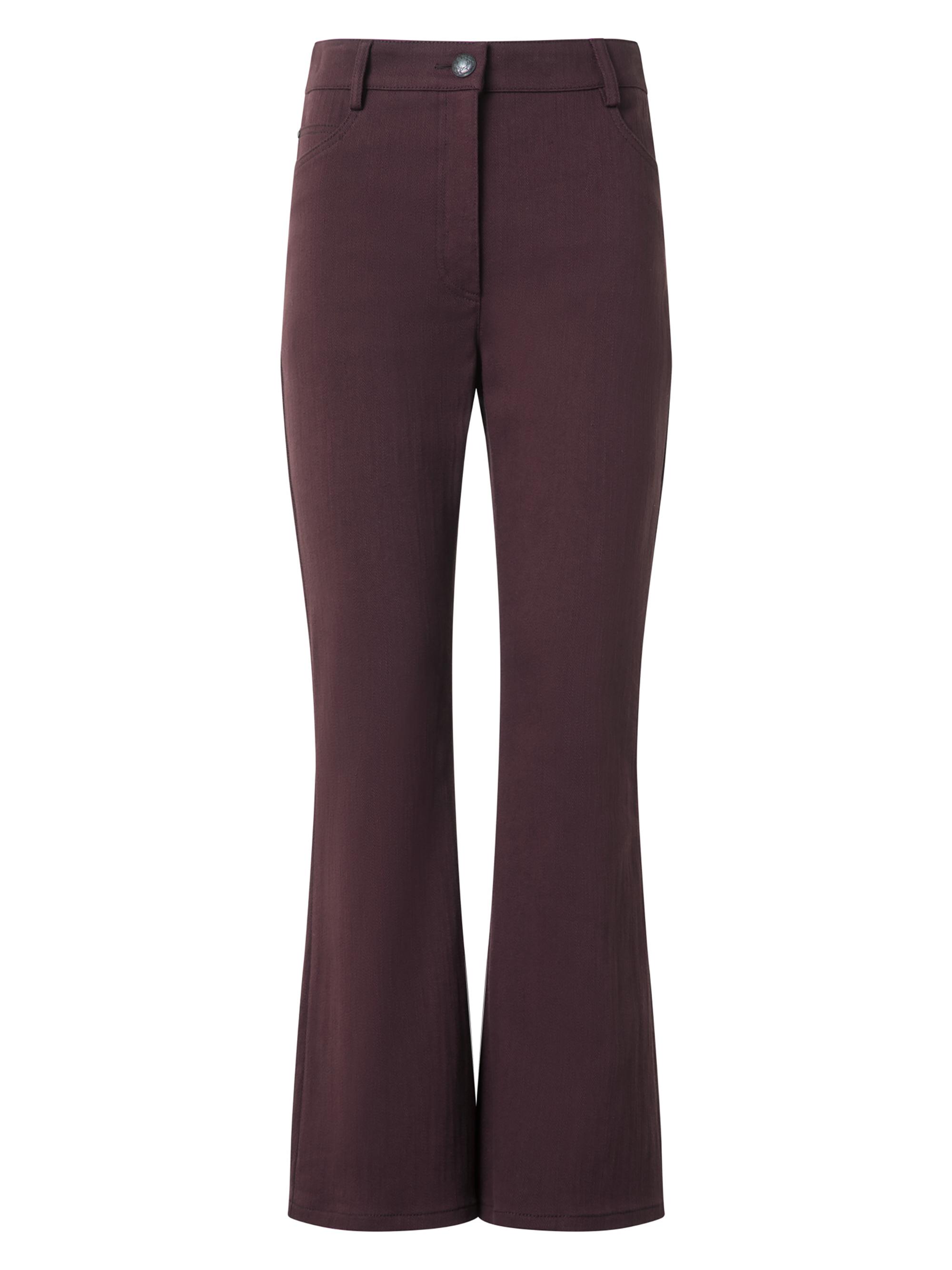 Akris punto Women's Cali Stretch Bootcut Jeans - Blackberry