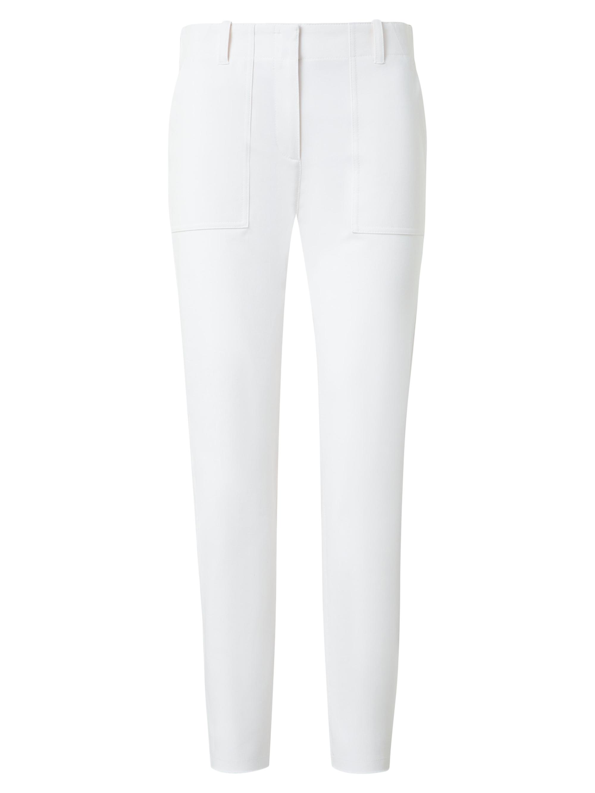 Akris punto Women's Franco Low-Rise Straight Pants - Cream