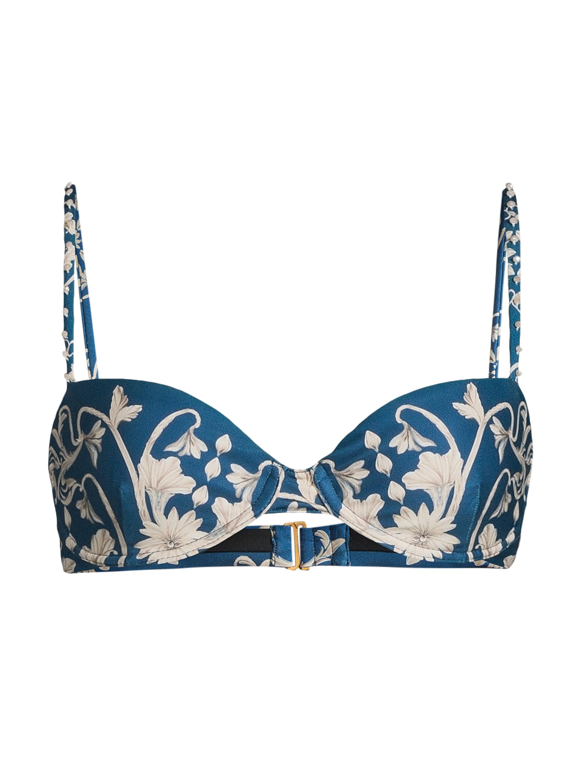 Agua by Agua Bendita Women's Magdalena Ribbons Bikini Top