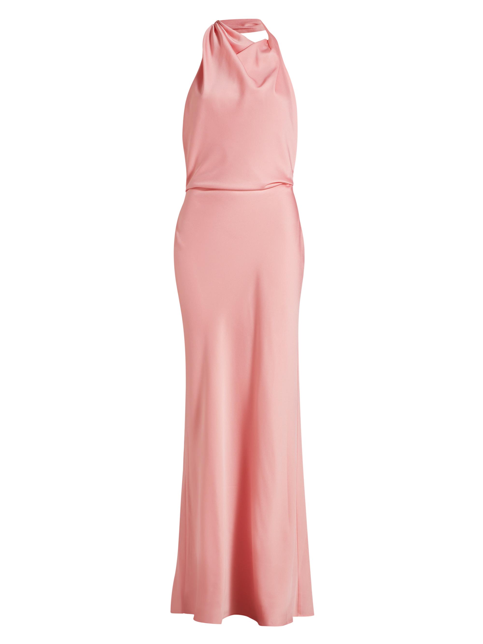 SIMKHAI Women's Reannon Draped Column Gown - Dusty Rose