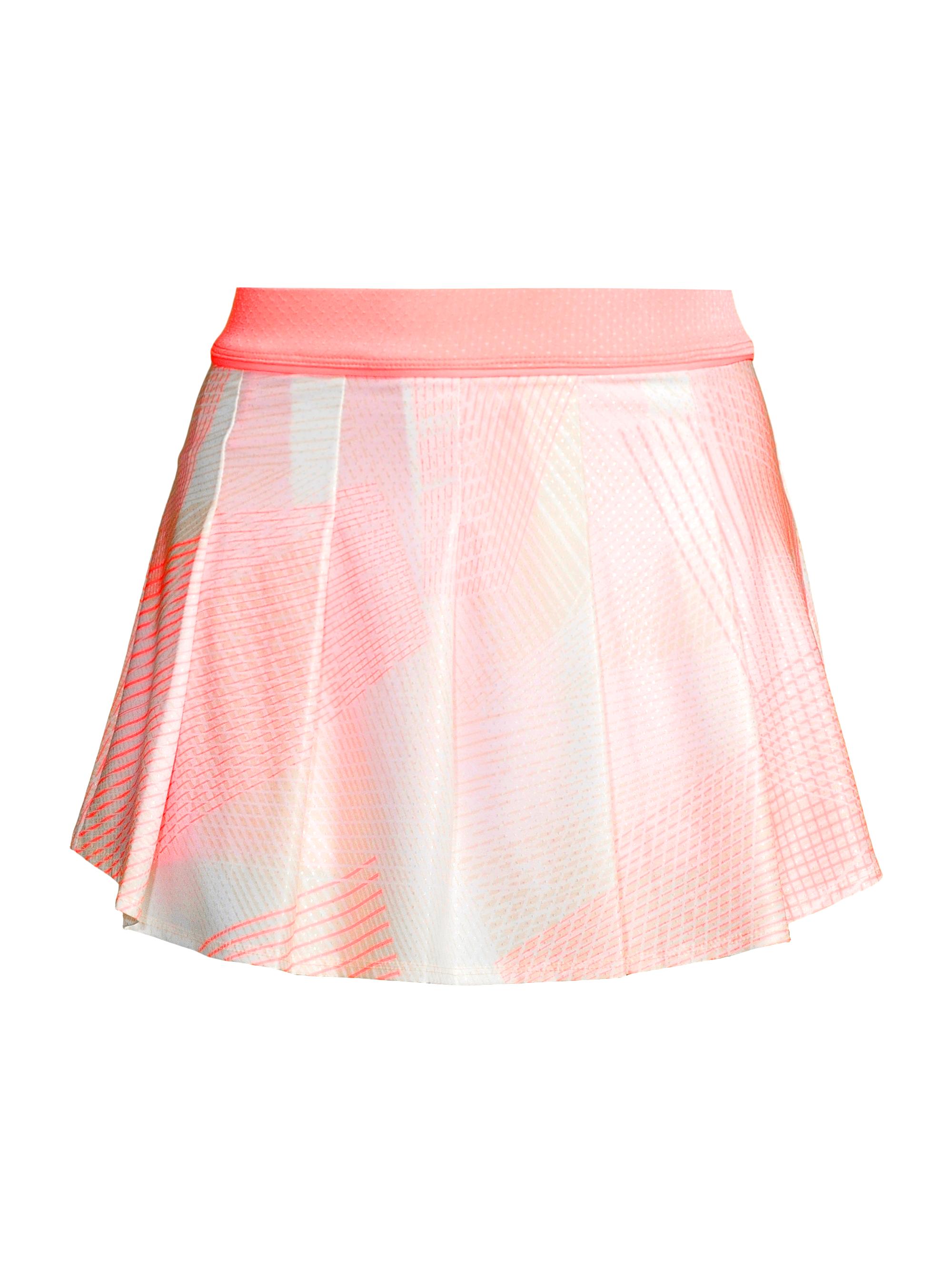 Lucky in Love Women's Spin Around Pleated Skort - Flamingo