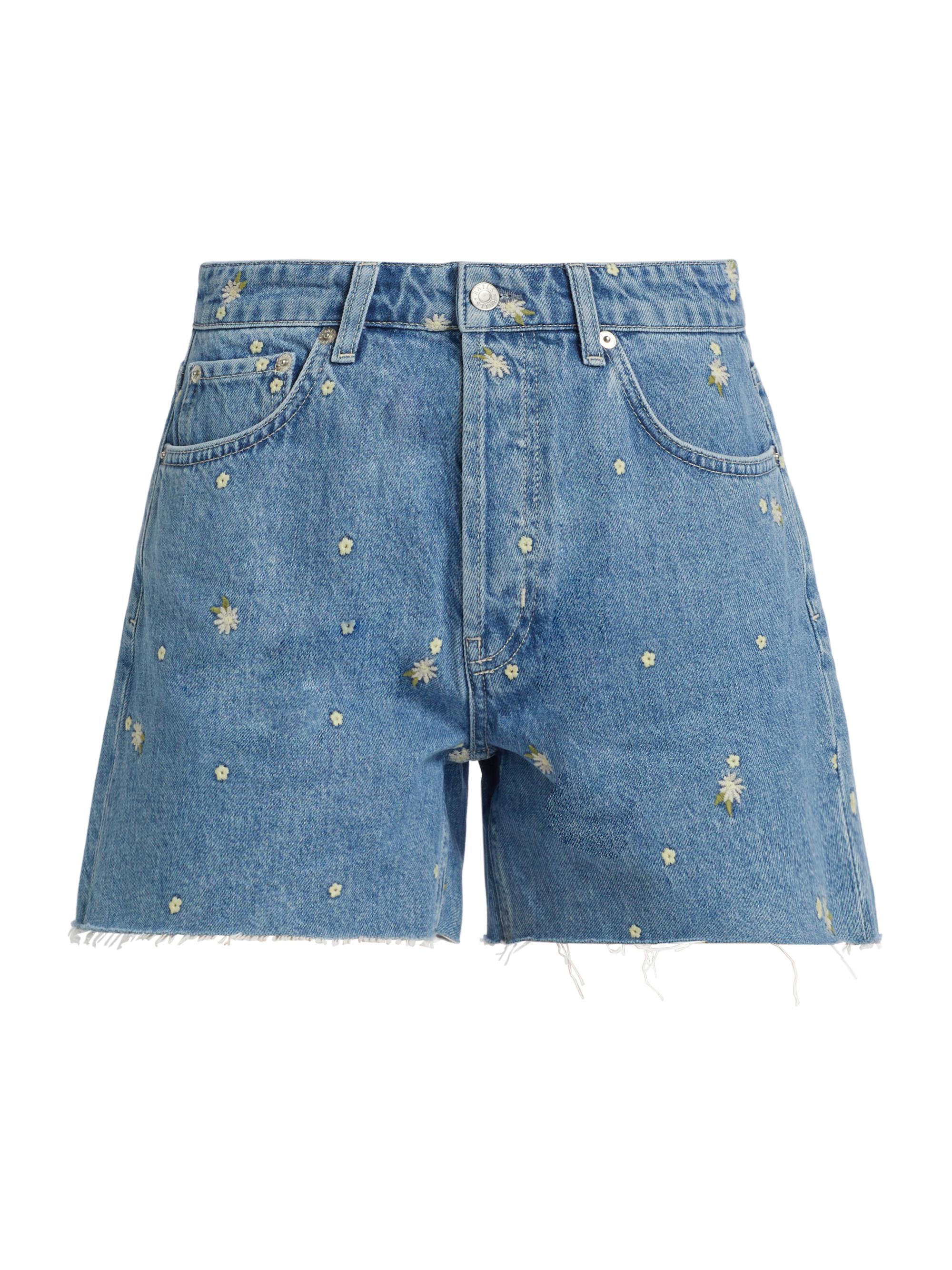 Rails Women's Mesa Embroidered Shorts - Indigo Floral