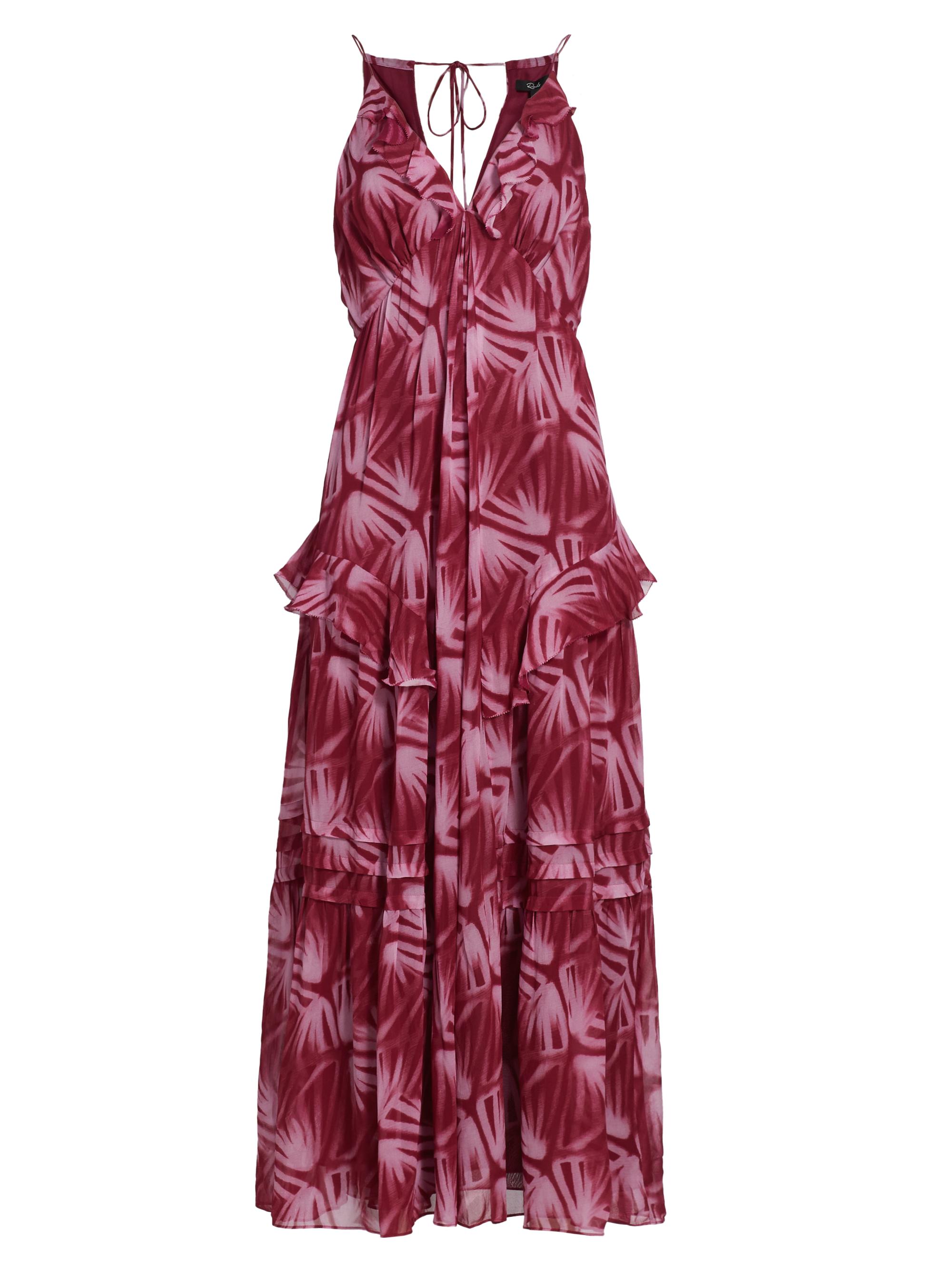 Rails Women's Boa Abstract Chiffon Midi-Dress - Bahia