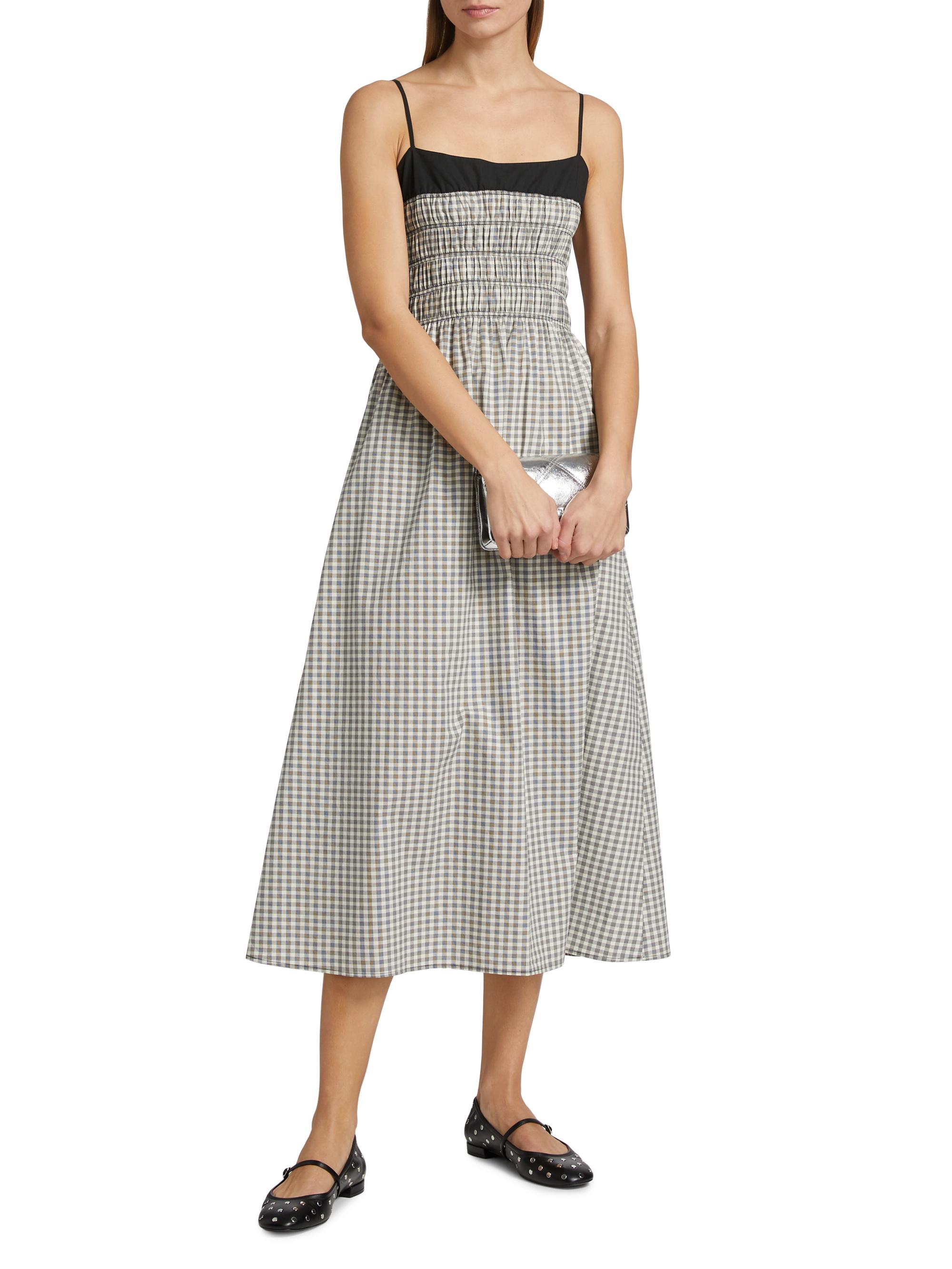 Rails - Primrose Dress - Ivory Jet Gingham M
