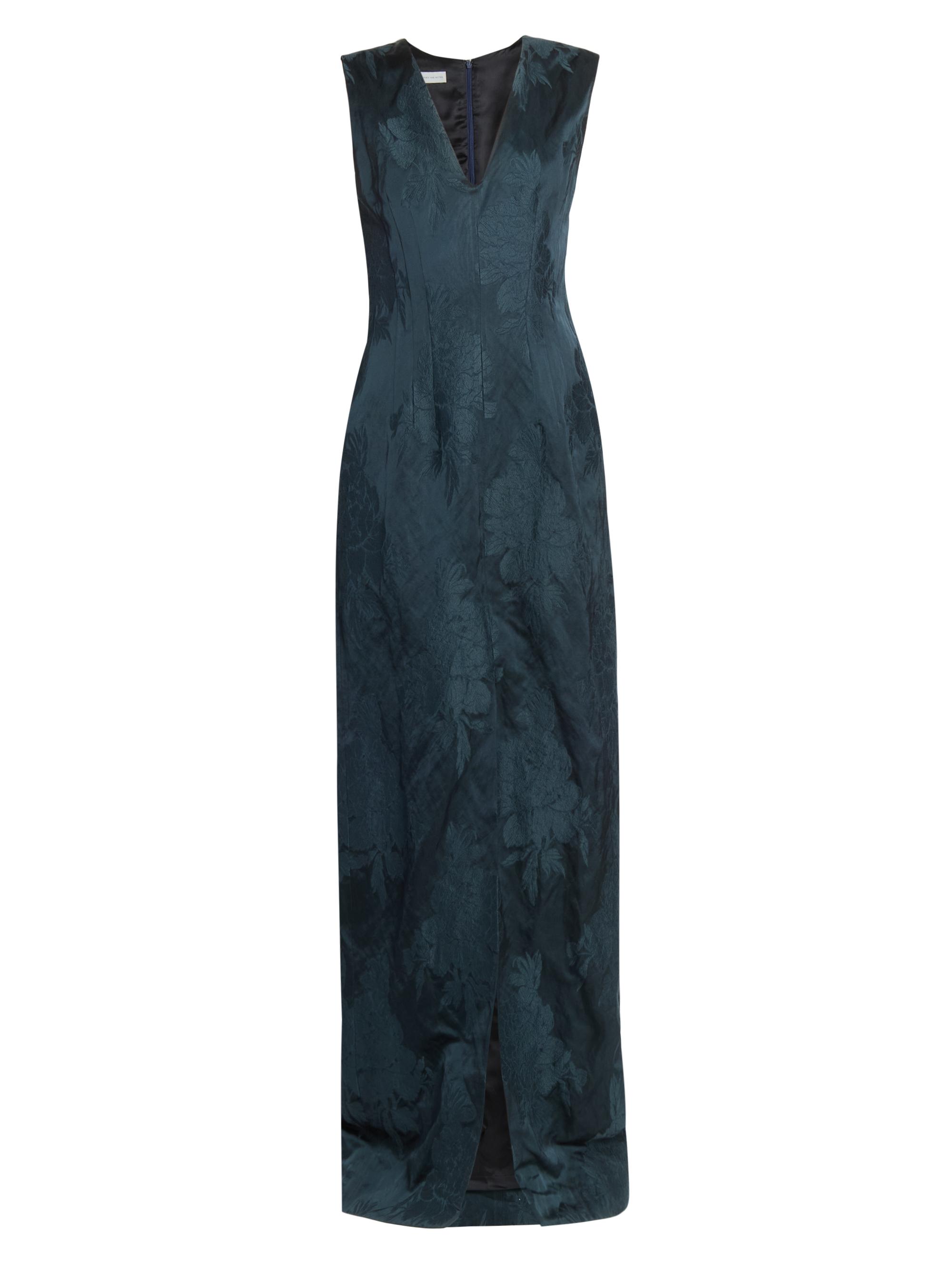 ワンピース Dries van noten dress DRIES VAN NOTEN Asymmetric tie-detailed draped jersey maxi dress