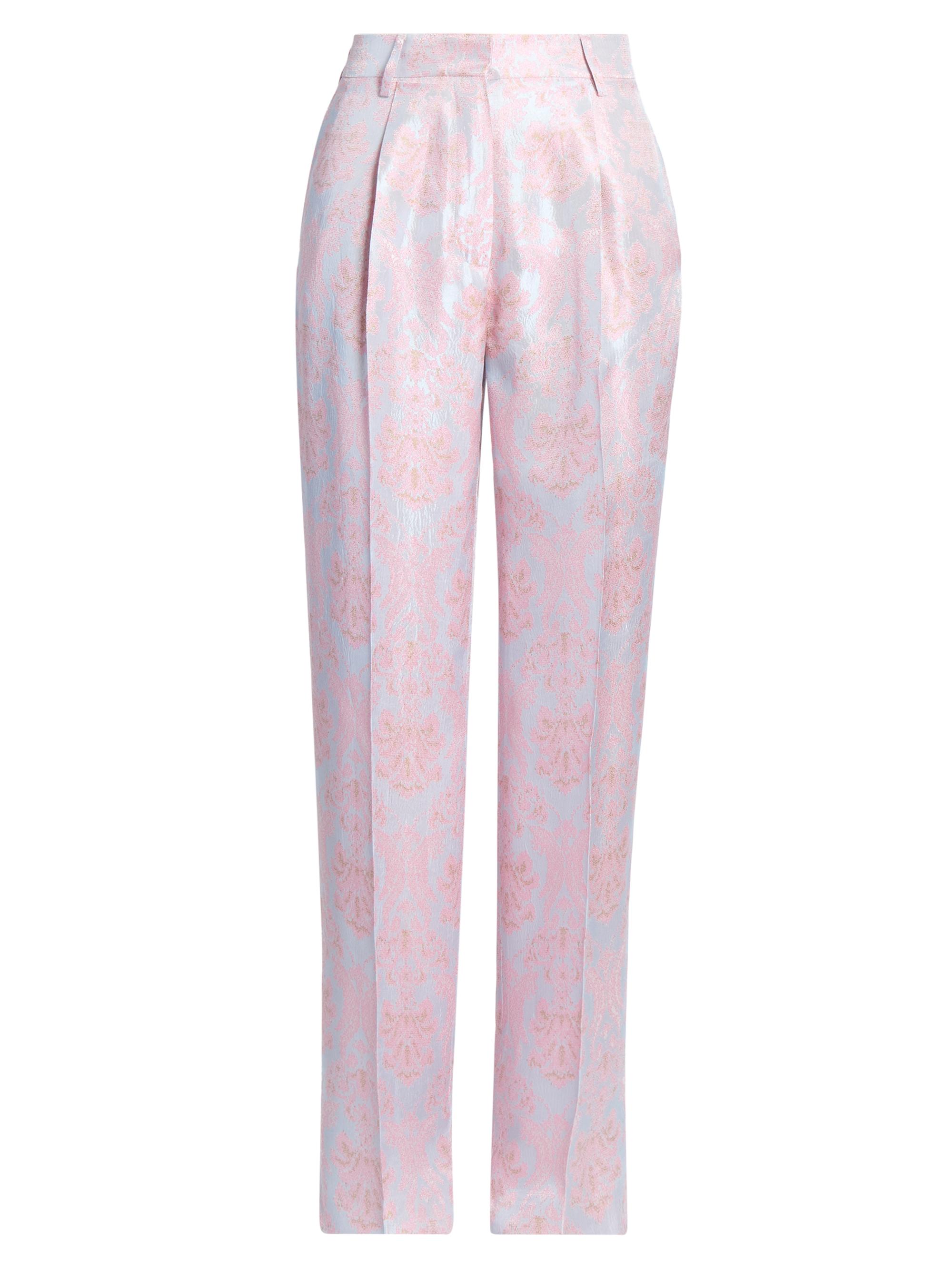 louren flower jacquard half pants louren】flower jacquard half