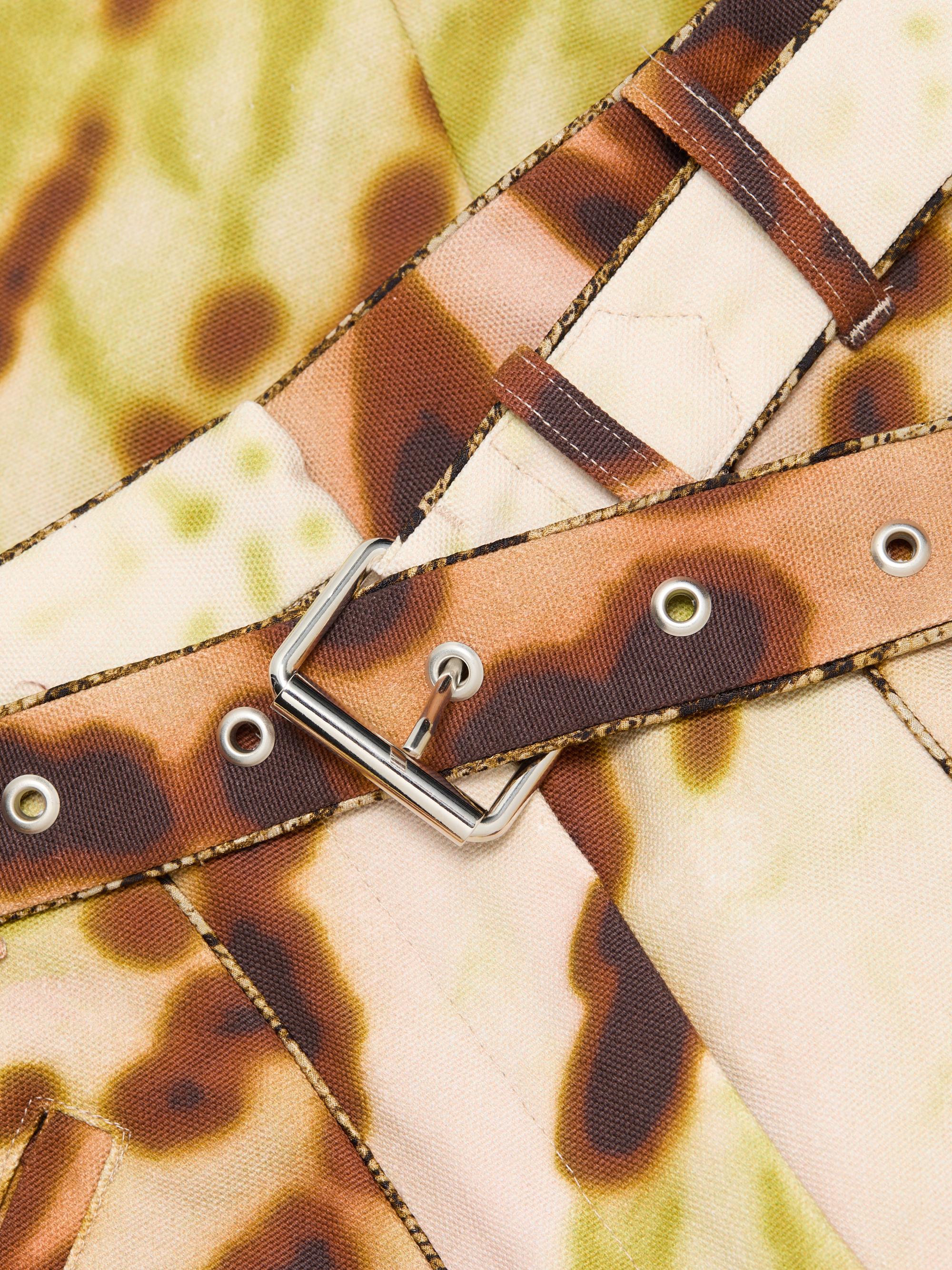 Dries Van Noten Sheraz Belted Printed Midi-Skirt | Saks Fifth Avenue