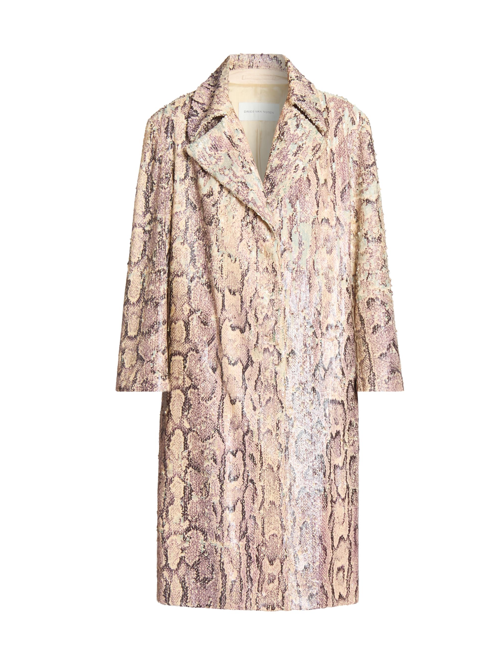 Dries Van Noten Rinks Jacquard Coat | Saks Fifth Avenue