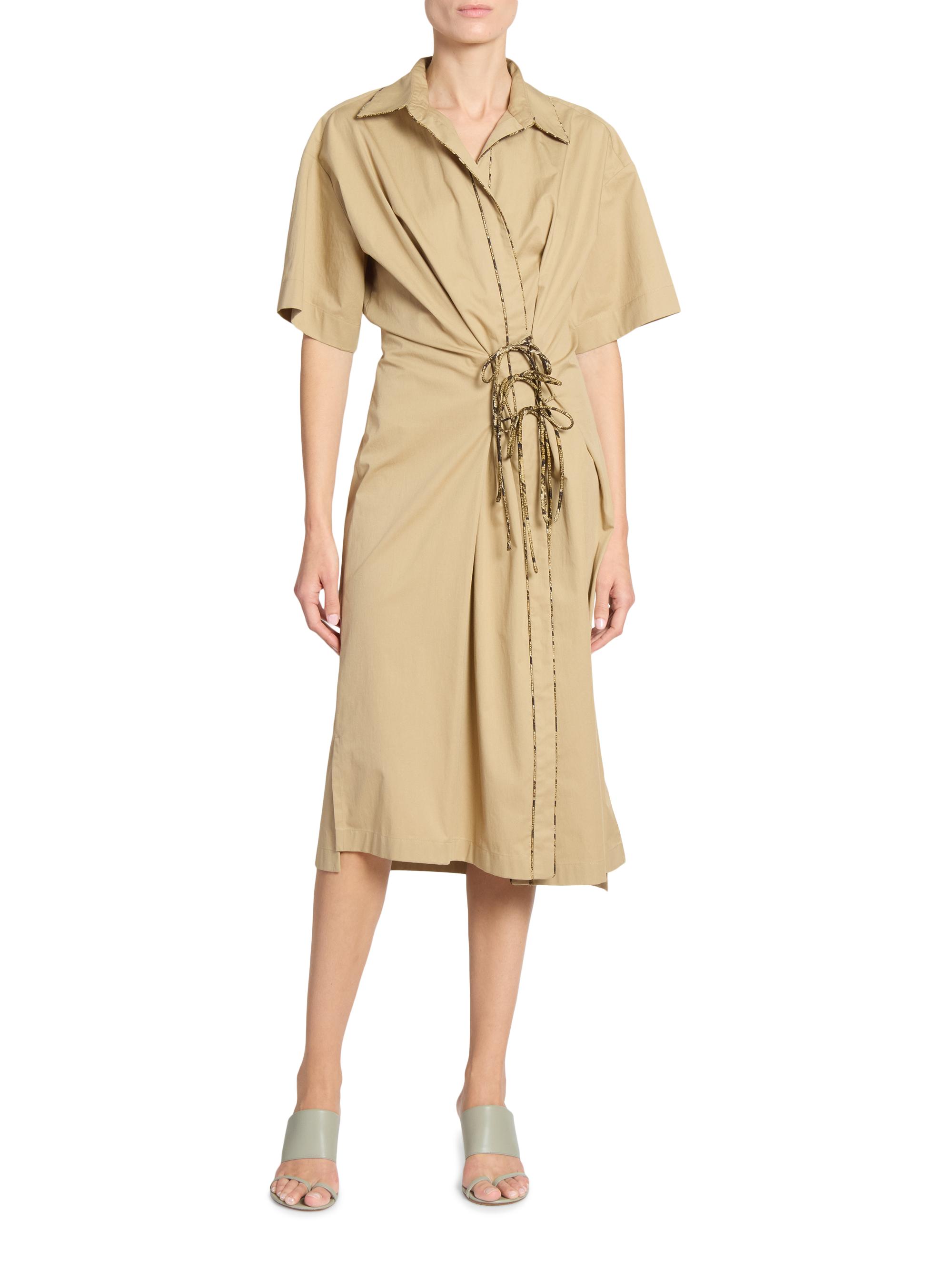 Dries Van Noten Delicky Wrap Shirtdress | Saks Fifth Avenue